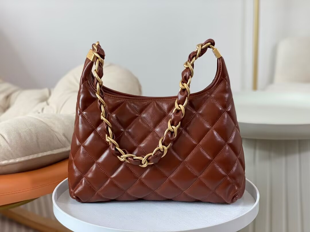 Ch*el Hobo Bag 30×28×11cm