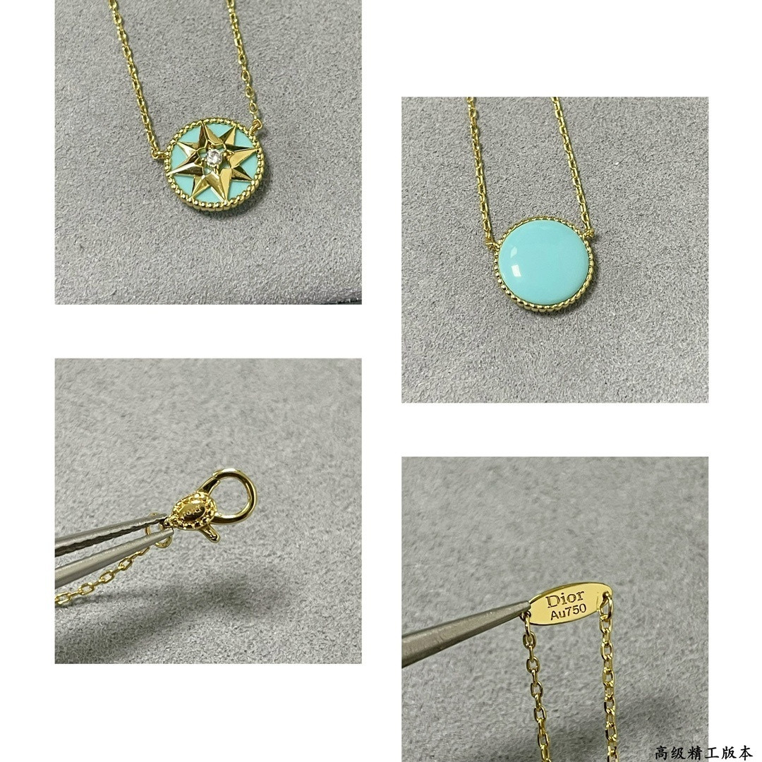 D*or rose des vents necklace