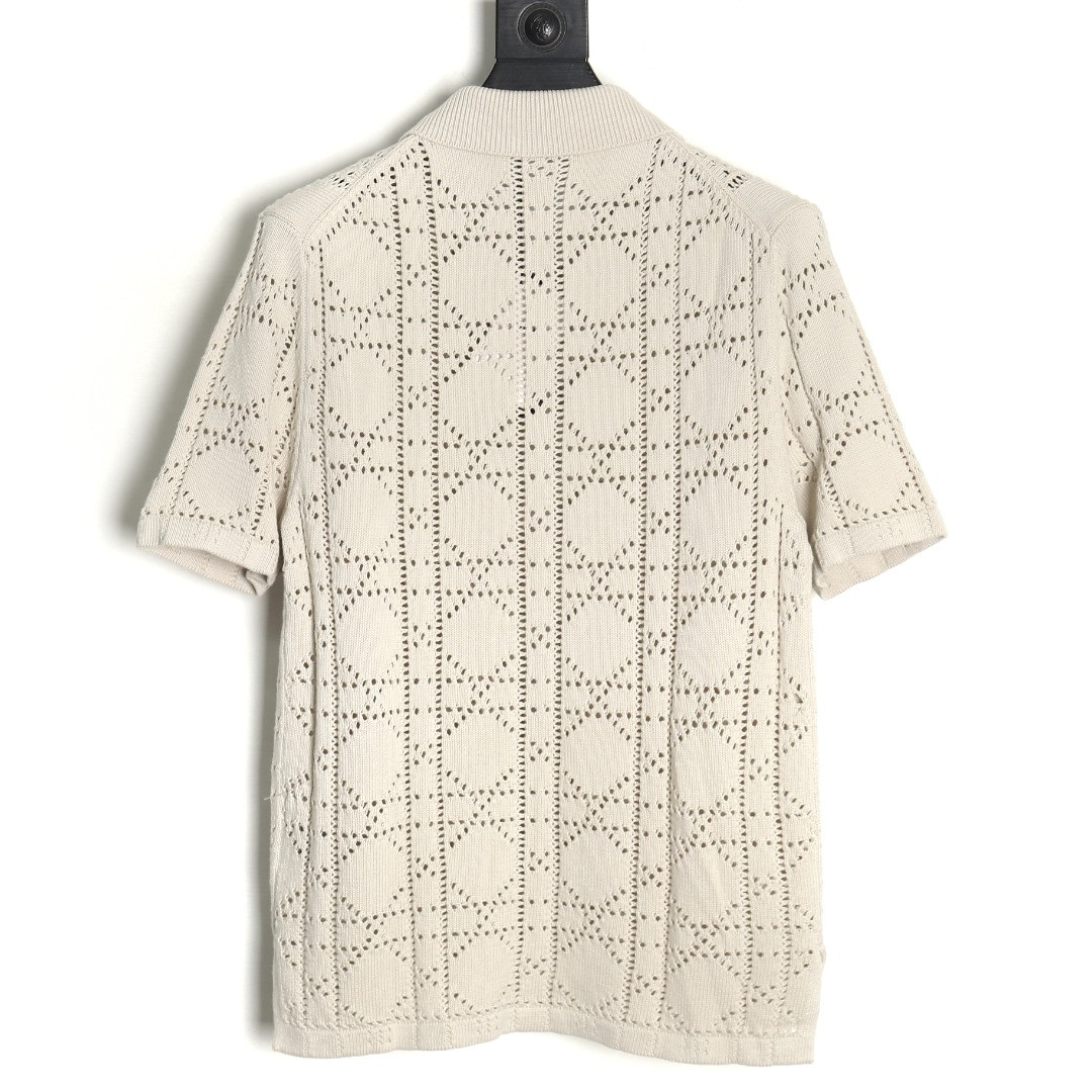 D*0r 24ss knitting Short-sleeved