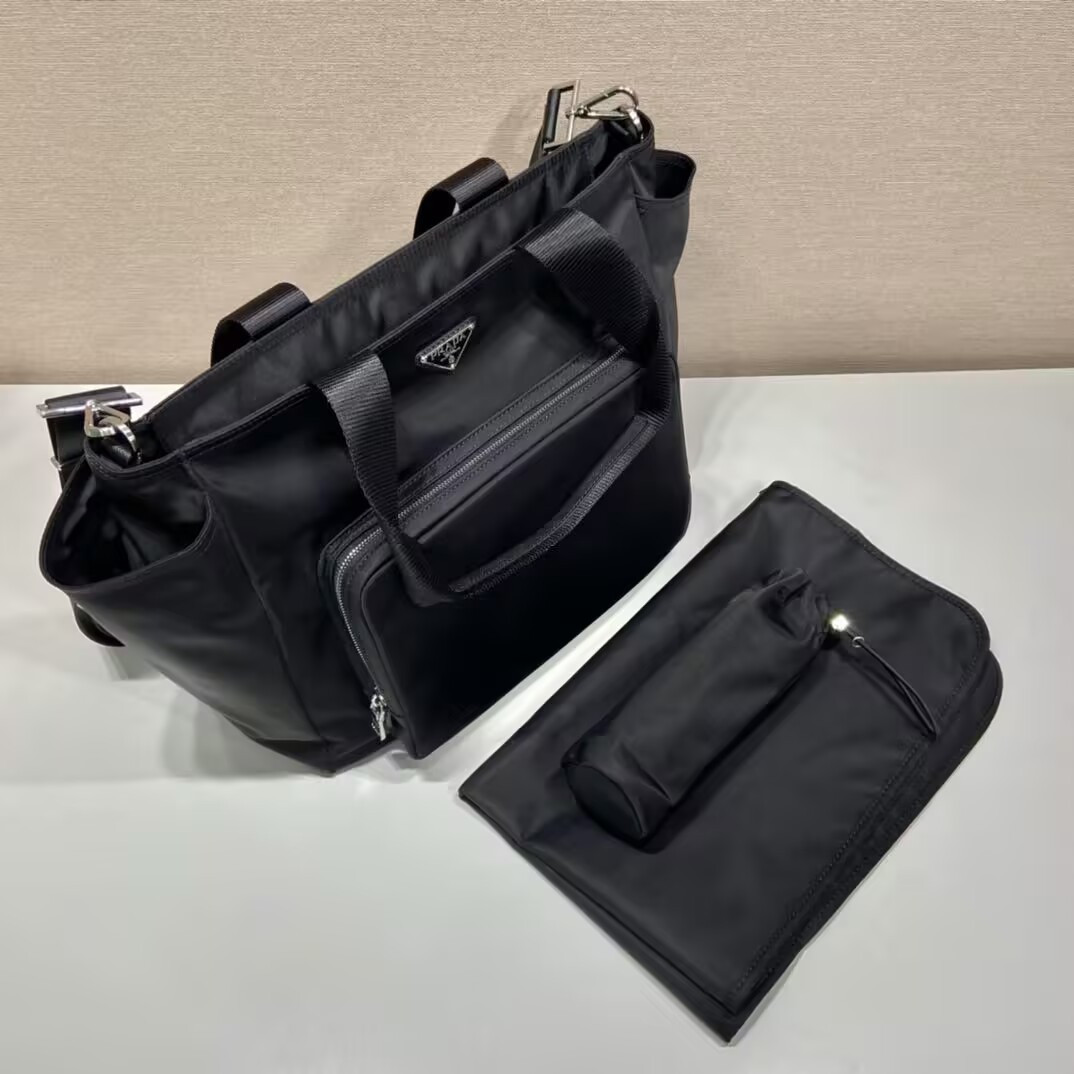 Pra*a re-nylon baby bag 31x36x18cm