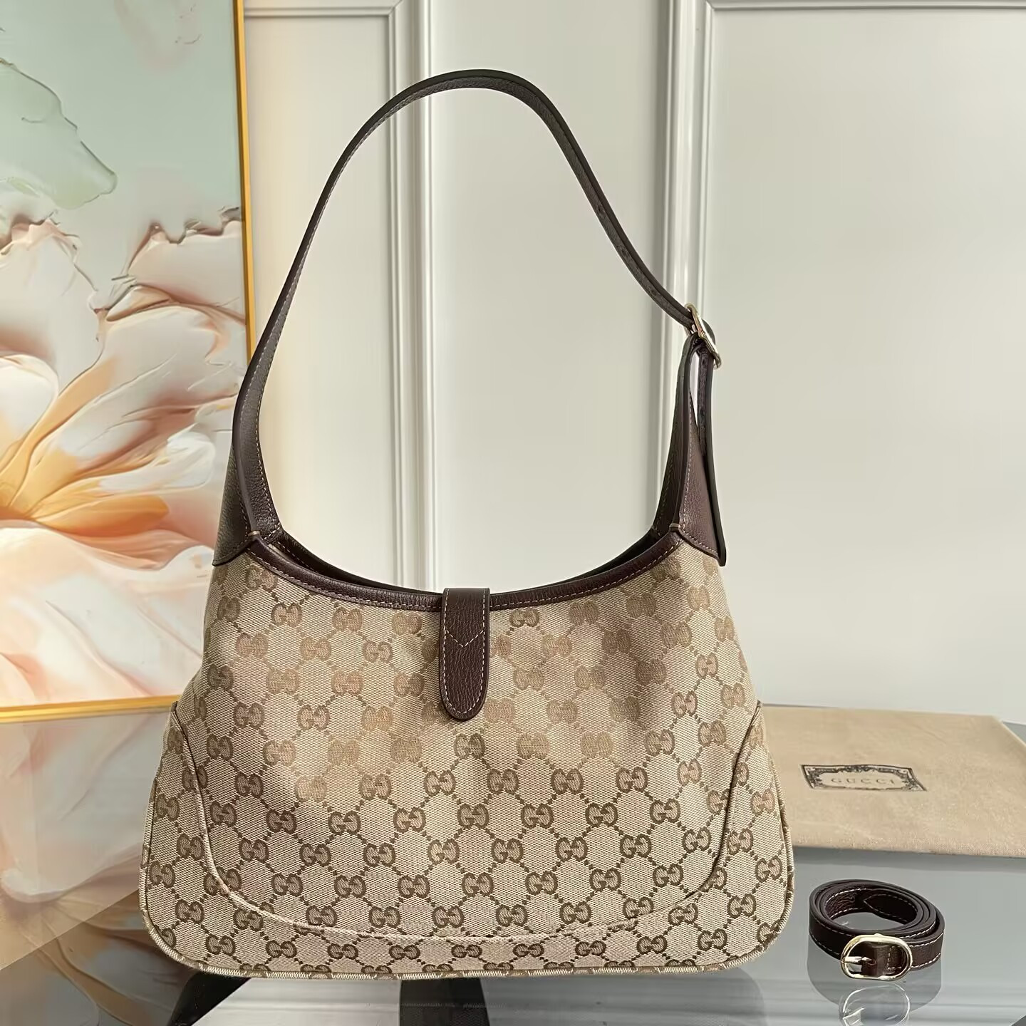 G*u*i jackie 1961 medium shoulder bag 31.5x22x5cm