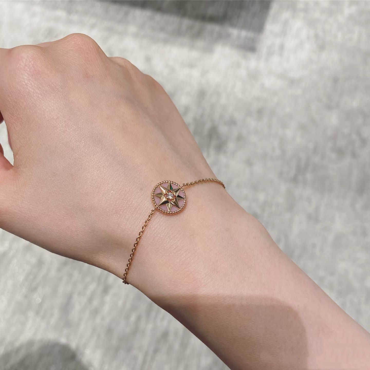 D*or rose des vents bracelet