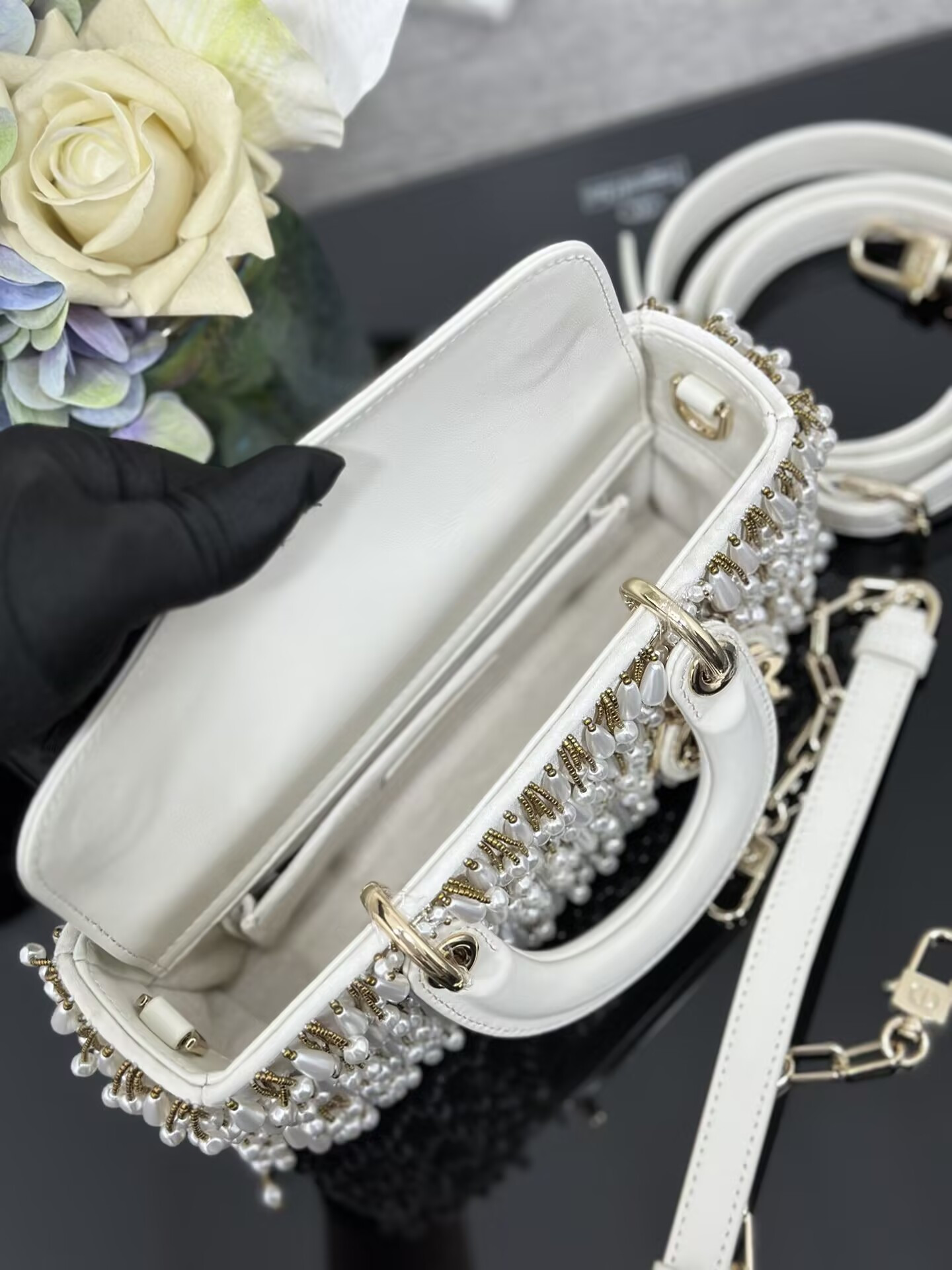 D*0r SMALL LADY D-JOY BAG 22x6x12cm