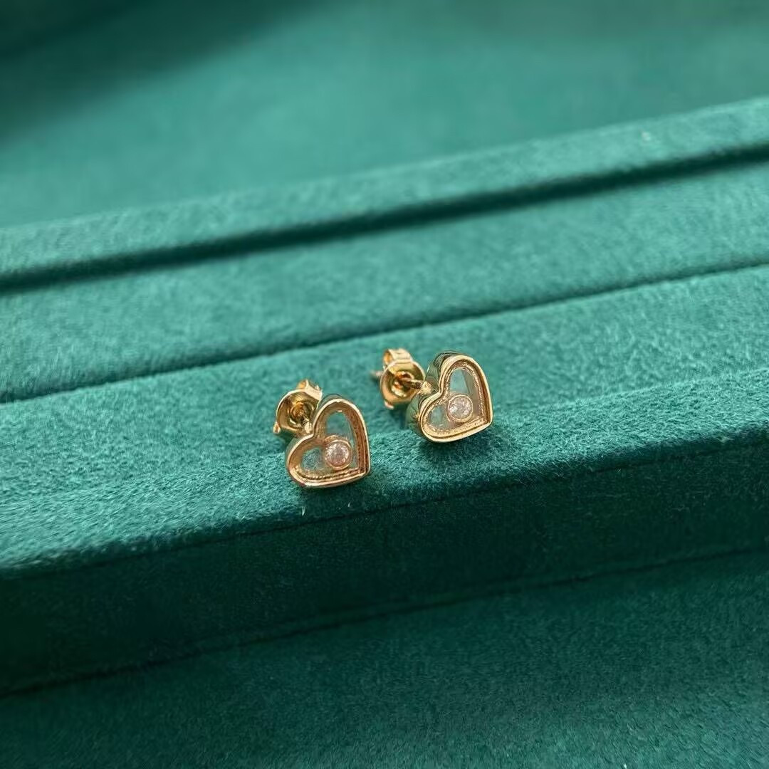 Ch0pard happy di*m*nds icons earrings