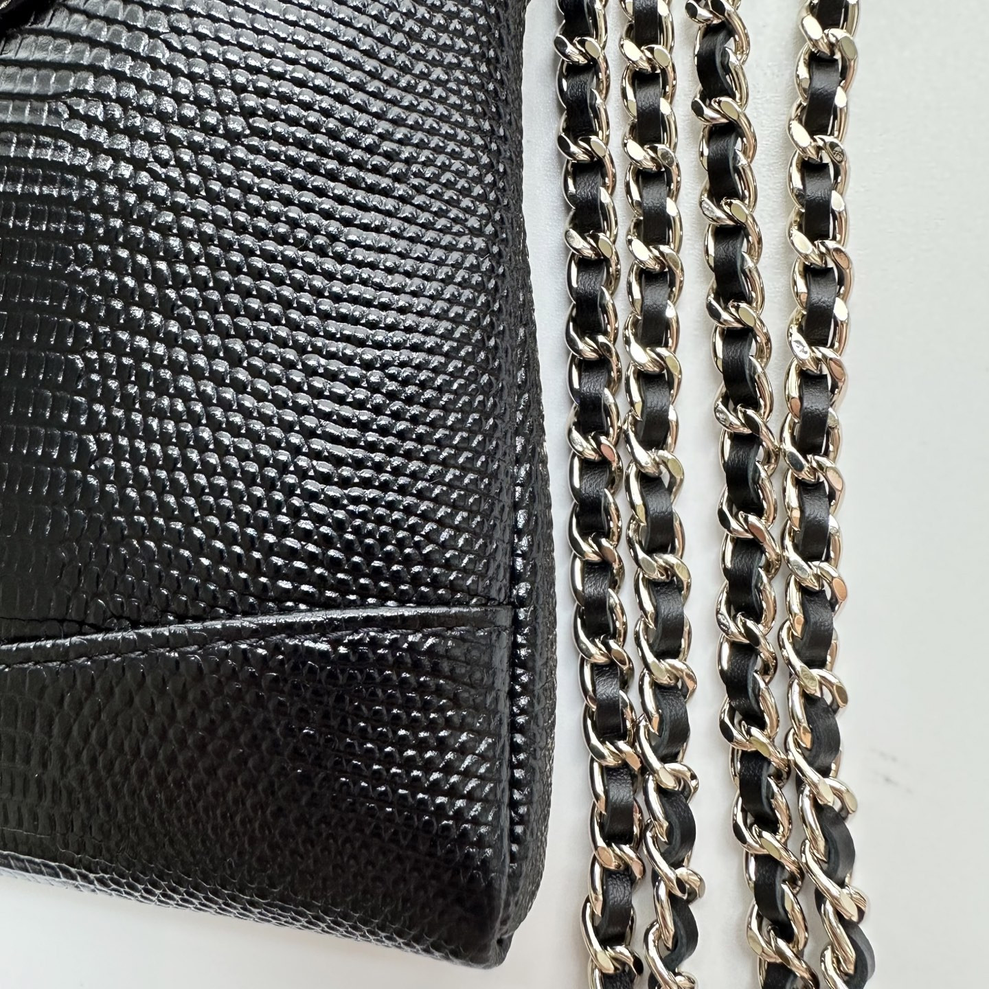 Ch*el nano chain bag as3656 17.5x20.5x4cm