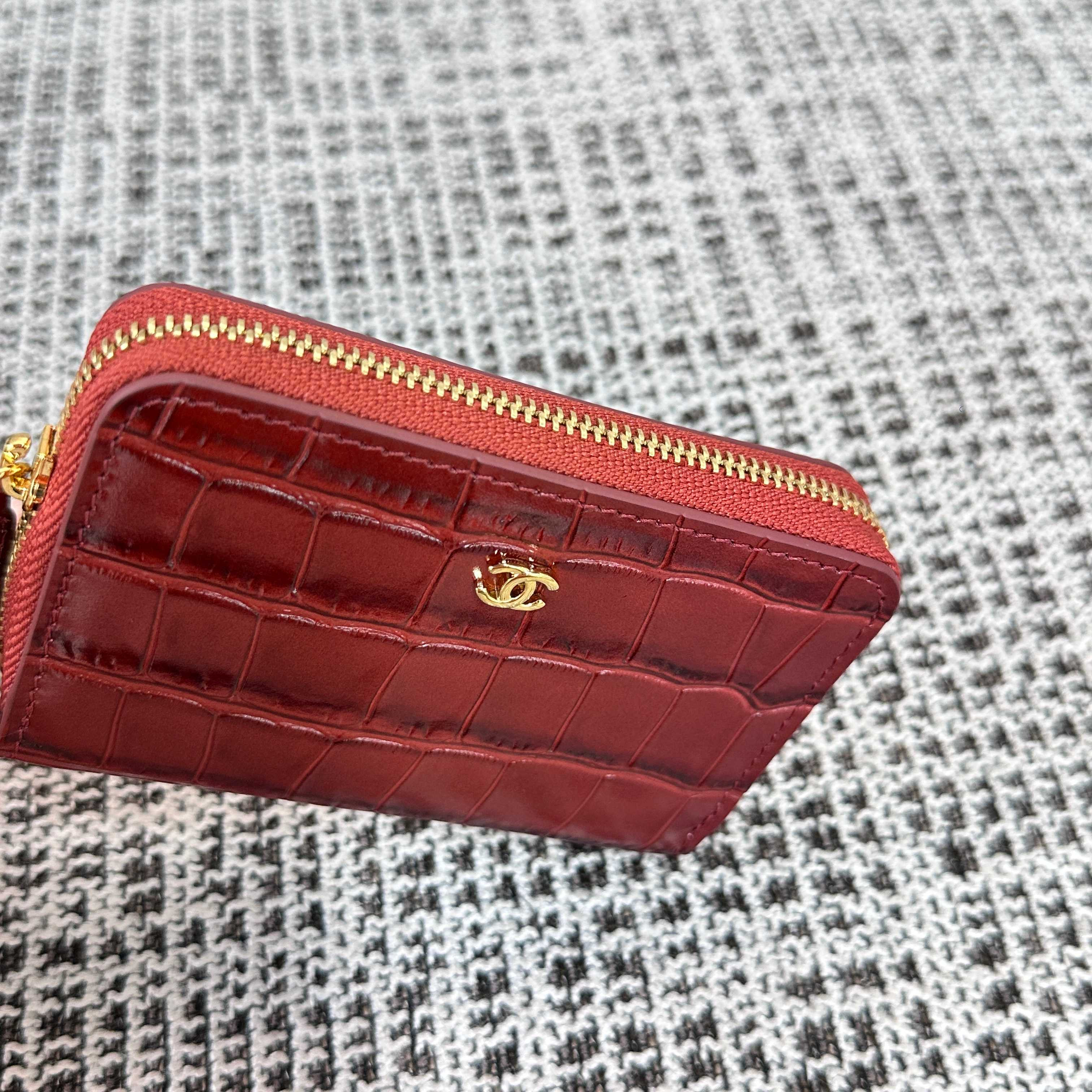 Ch*el coin purse ap5189 7.5x11x2cm