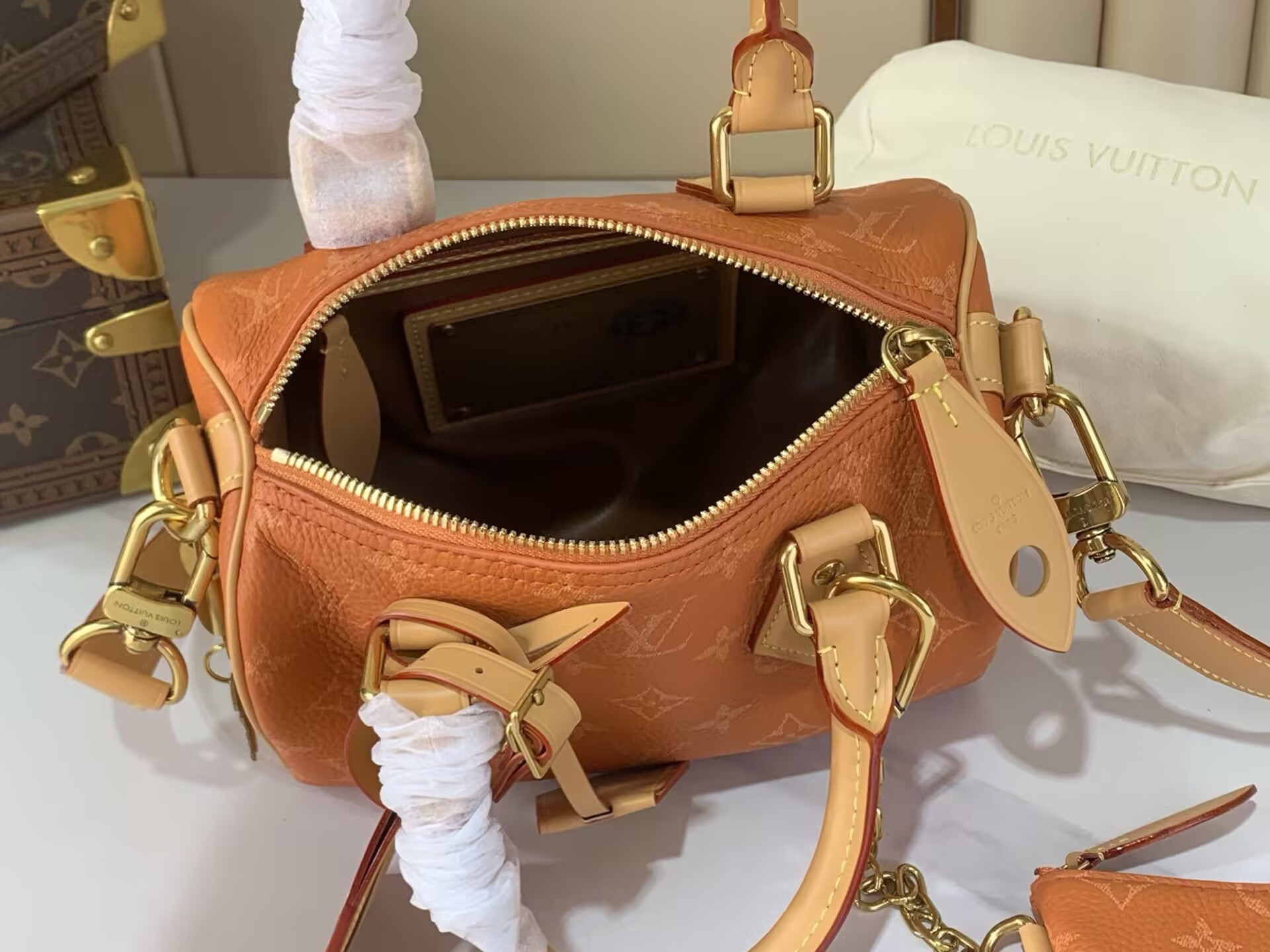 LV Speedy P9 Bandoulière 20 M28307 22x14x17.5cm