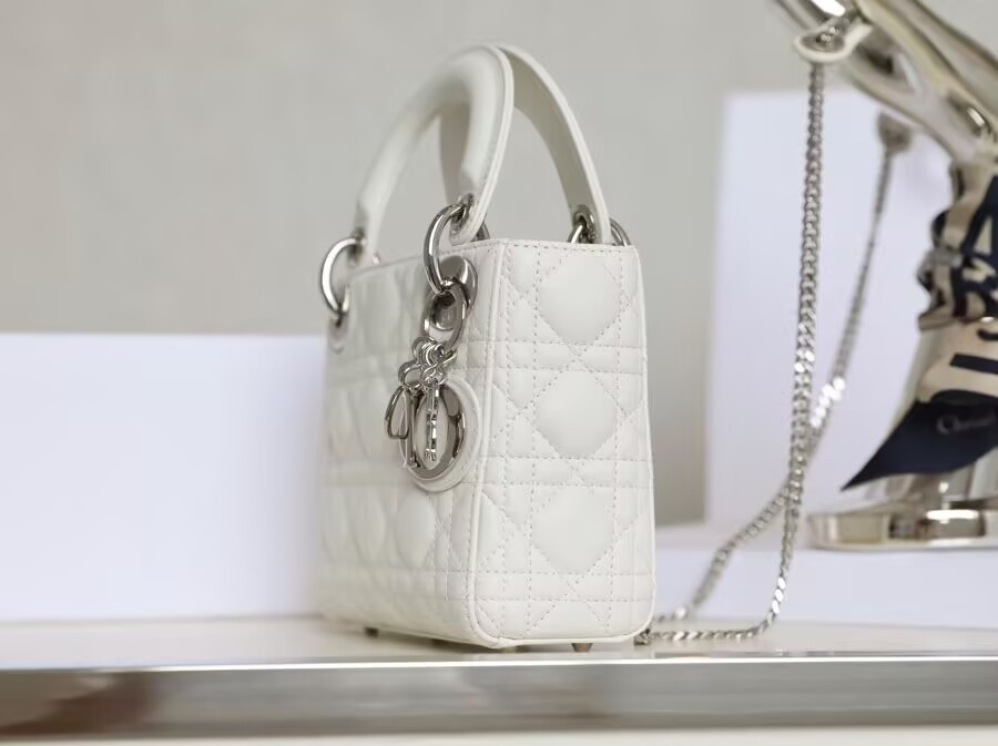 MINI LADY D*0r BAG 6.5 x 6 x 3 inches