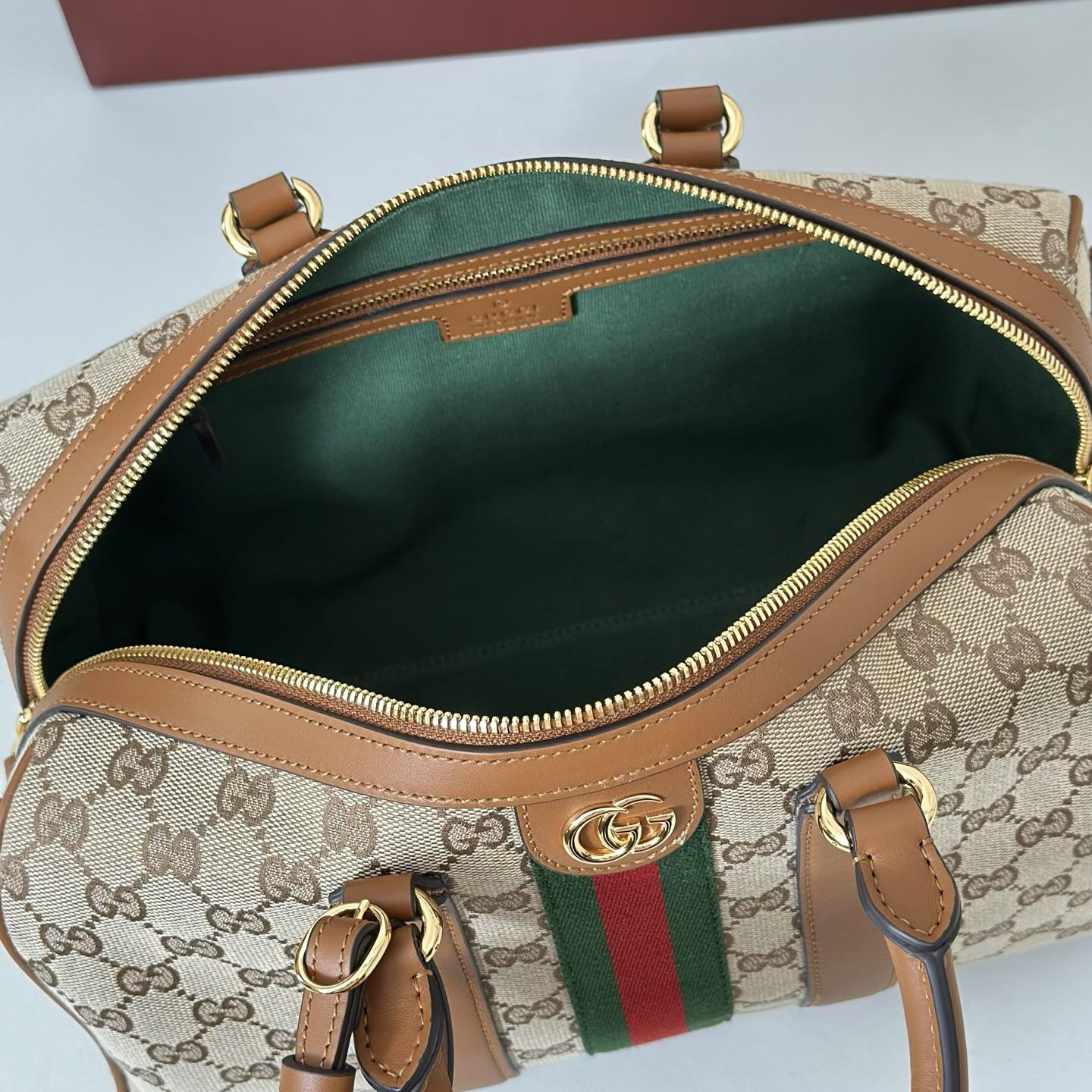 G*u*i ophidia medium boston bag 30x16x20cm