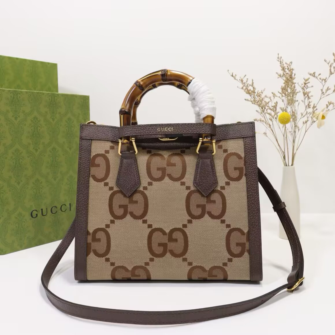 G*u*i diana tote bag 27x24x11cm