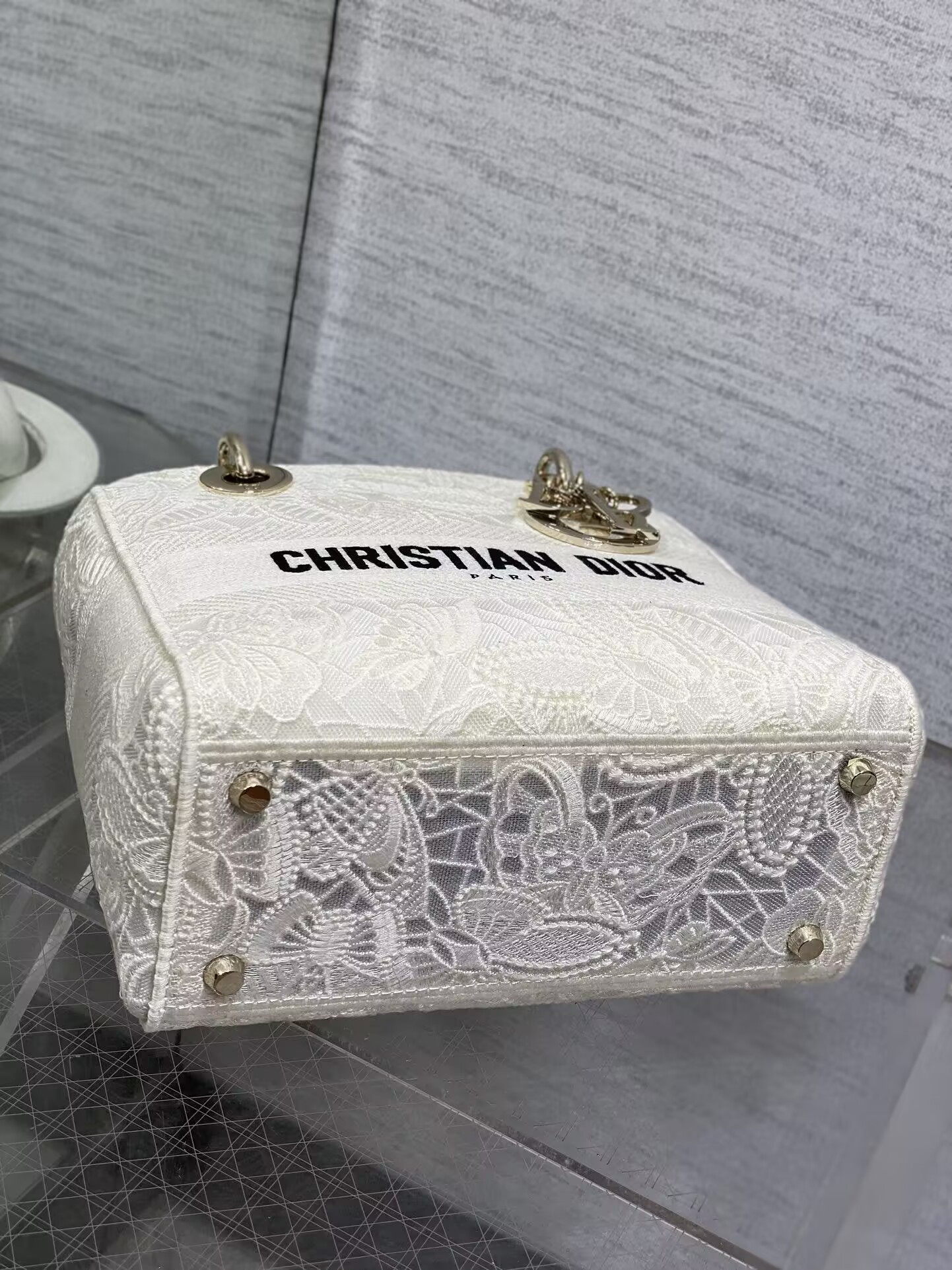 D*or medium lady d-lite bag 24x20x11cm