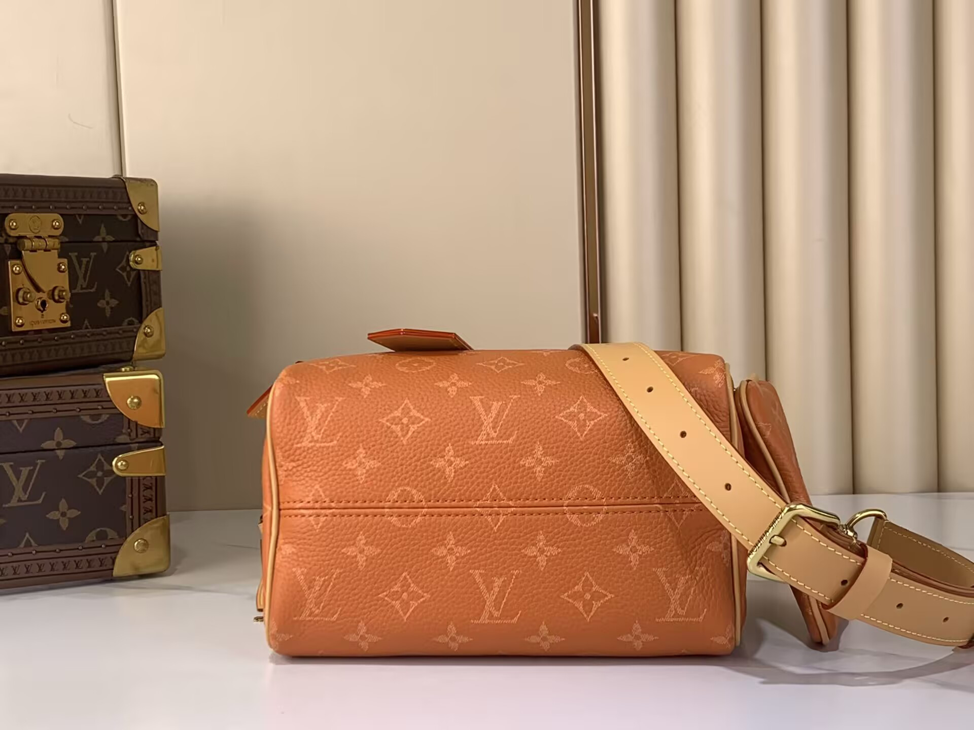 LV Speedy P9 Bandoulière 20 M28307 22x14x17.5cm