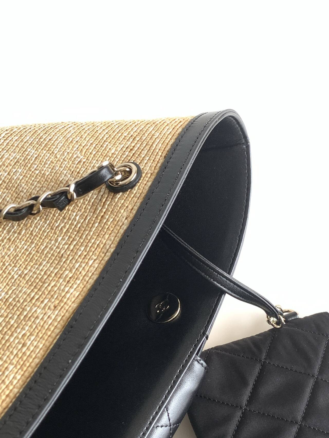 Ch*el shopping bag 18x41x13cm