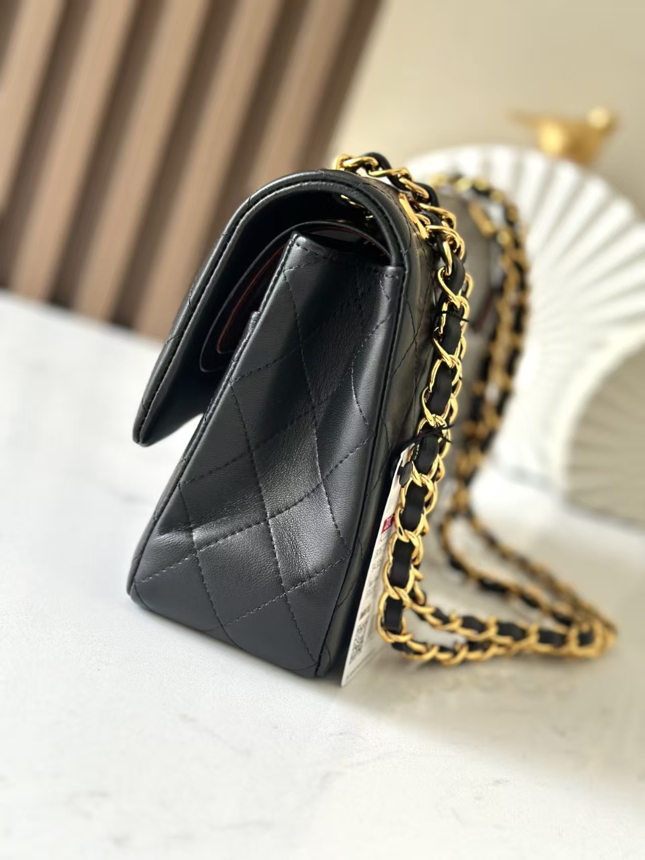 Ch*el classic flap bag 15.5x25.5x6.5cm