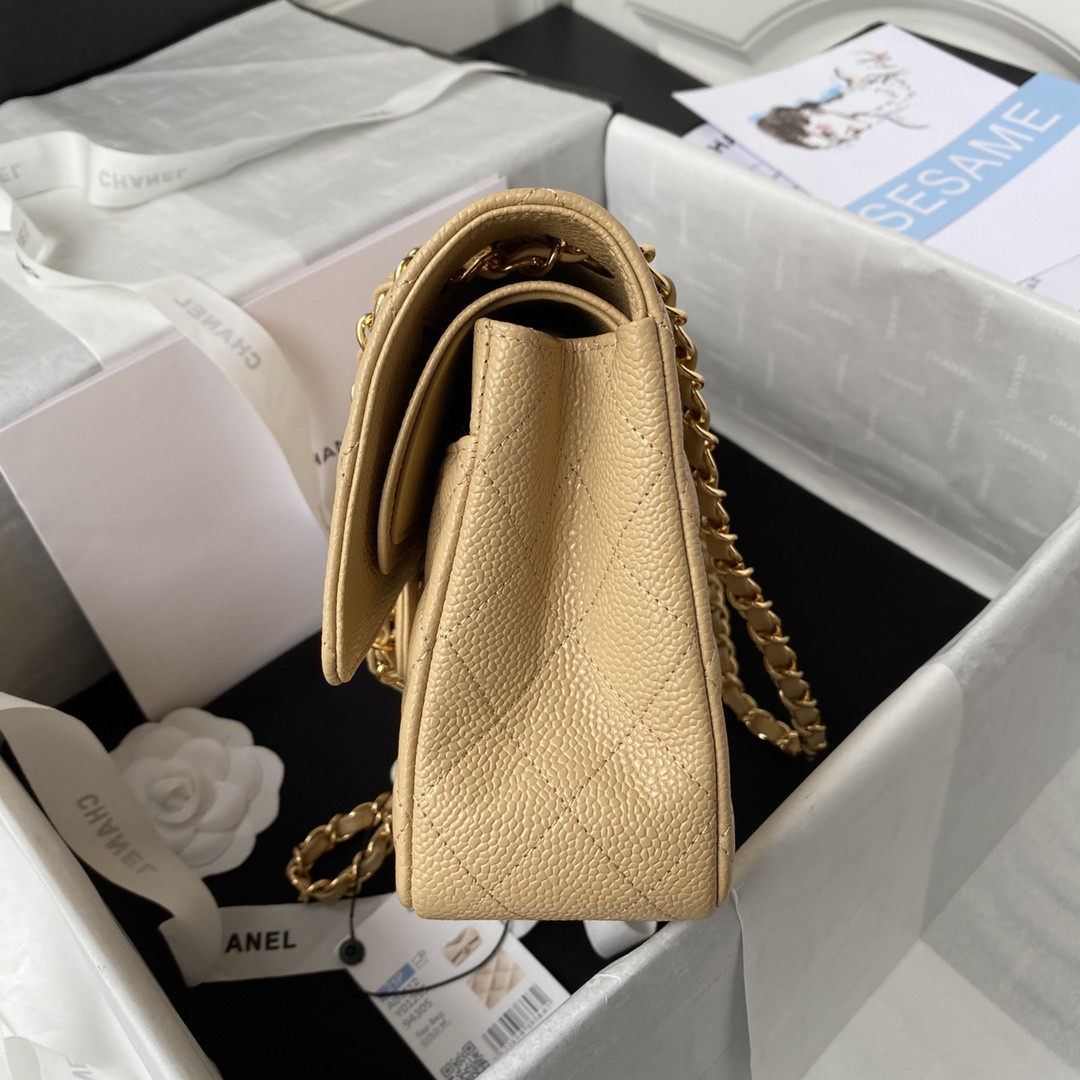 Ch*el classic flap bag 15.5×25.5×6.5cm