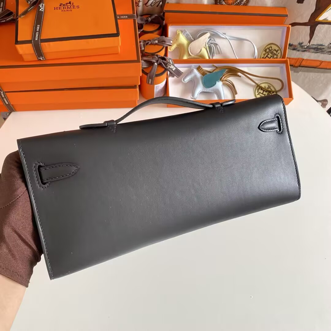 H**mes kelly cut 31cm swift leather