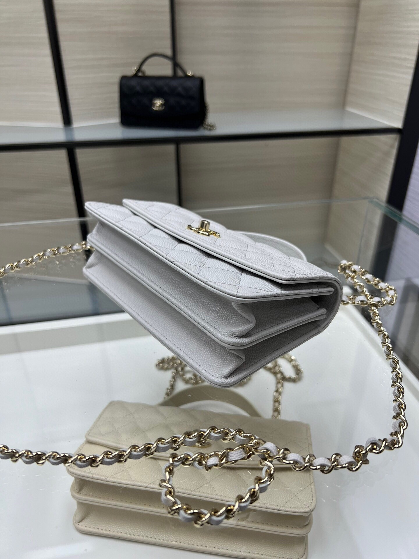 Ch*el mini coco handle bag ap4402 19x11x6cm