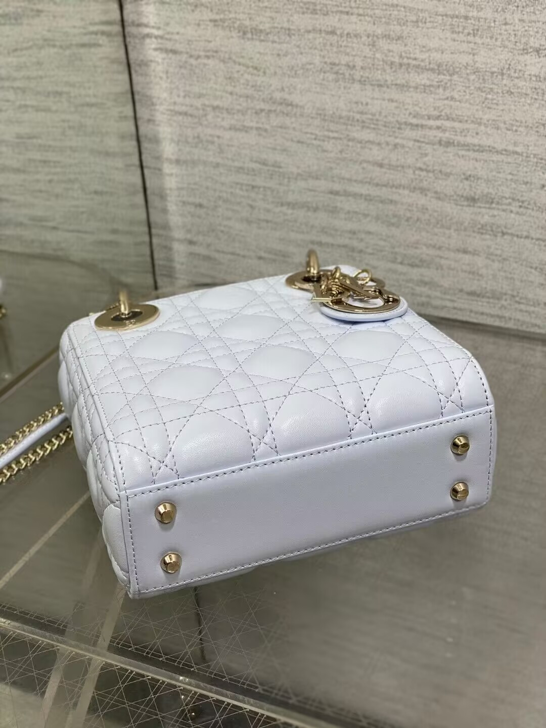Mini Lady D*0r Bag 17 x 15 x 7 cm