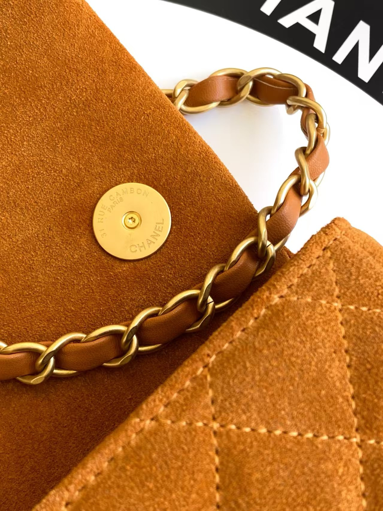 Ch*el mini flap bag as5989 14x20x6cm