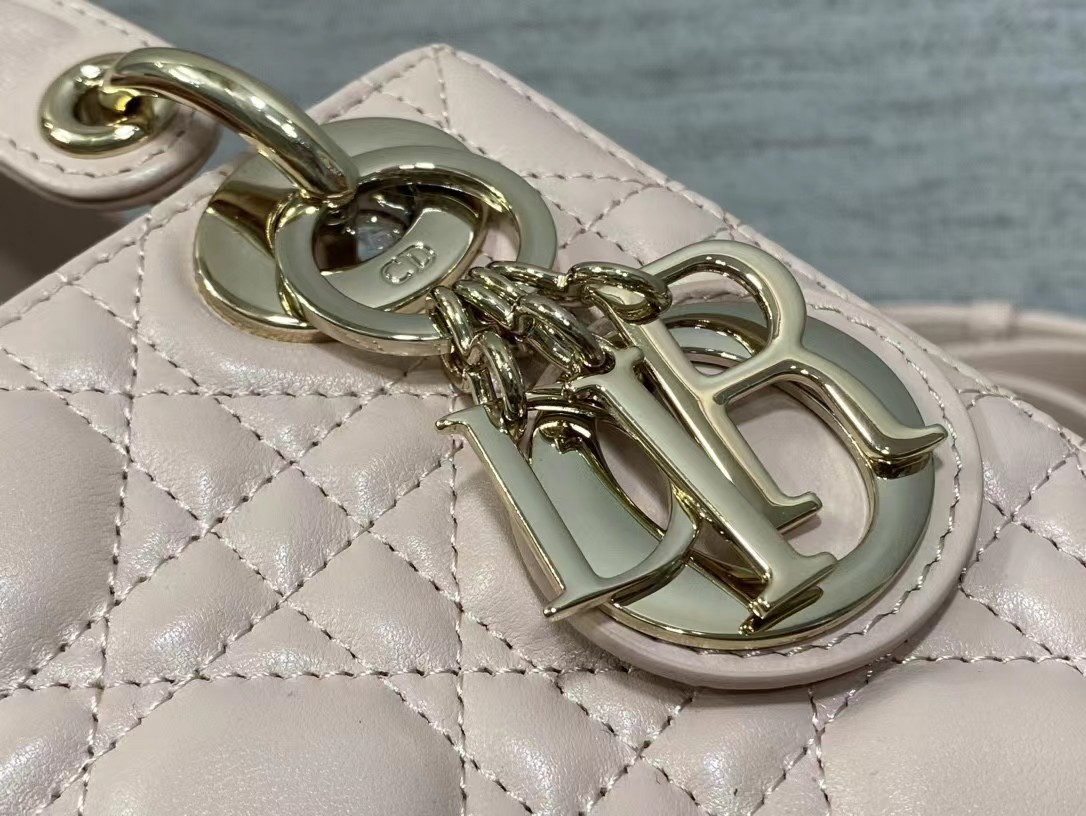 MINI LADY D*0r BAG 6.5 x 6 x 3 inches