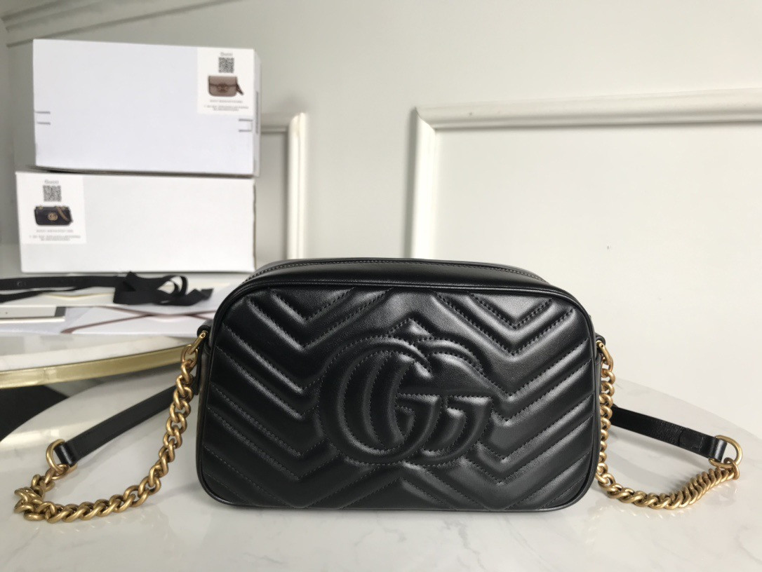 G*u*i GG Marmont small shoulder bag 24x12x7cm