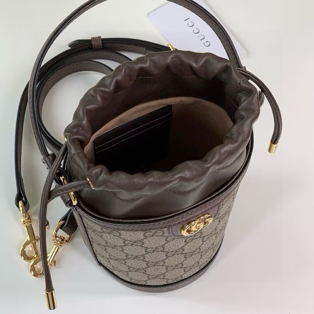 G*u*i Ophidia Mini Bucket Bag 11.5x20x8cm