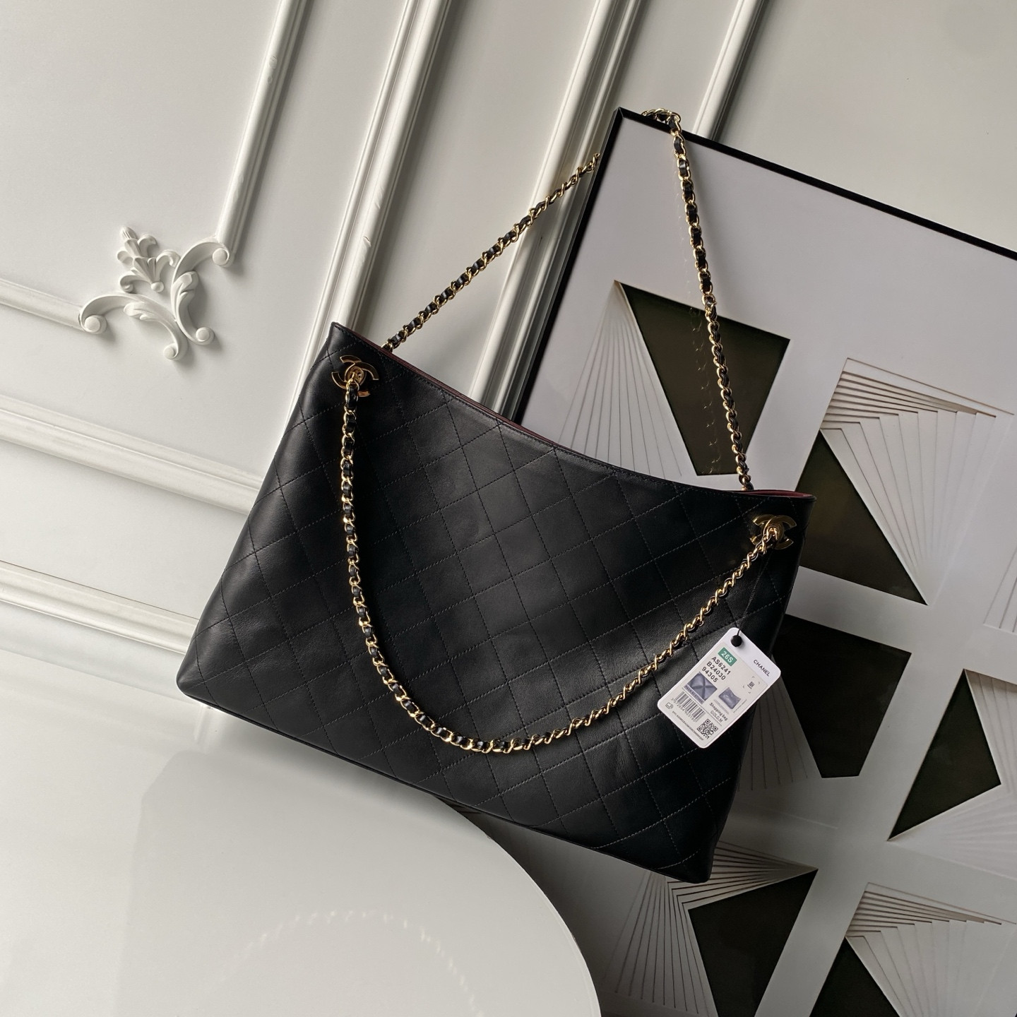 Ch*el shopping bag as6241 40x28x9cm