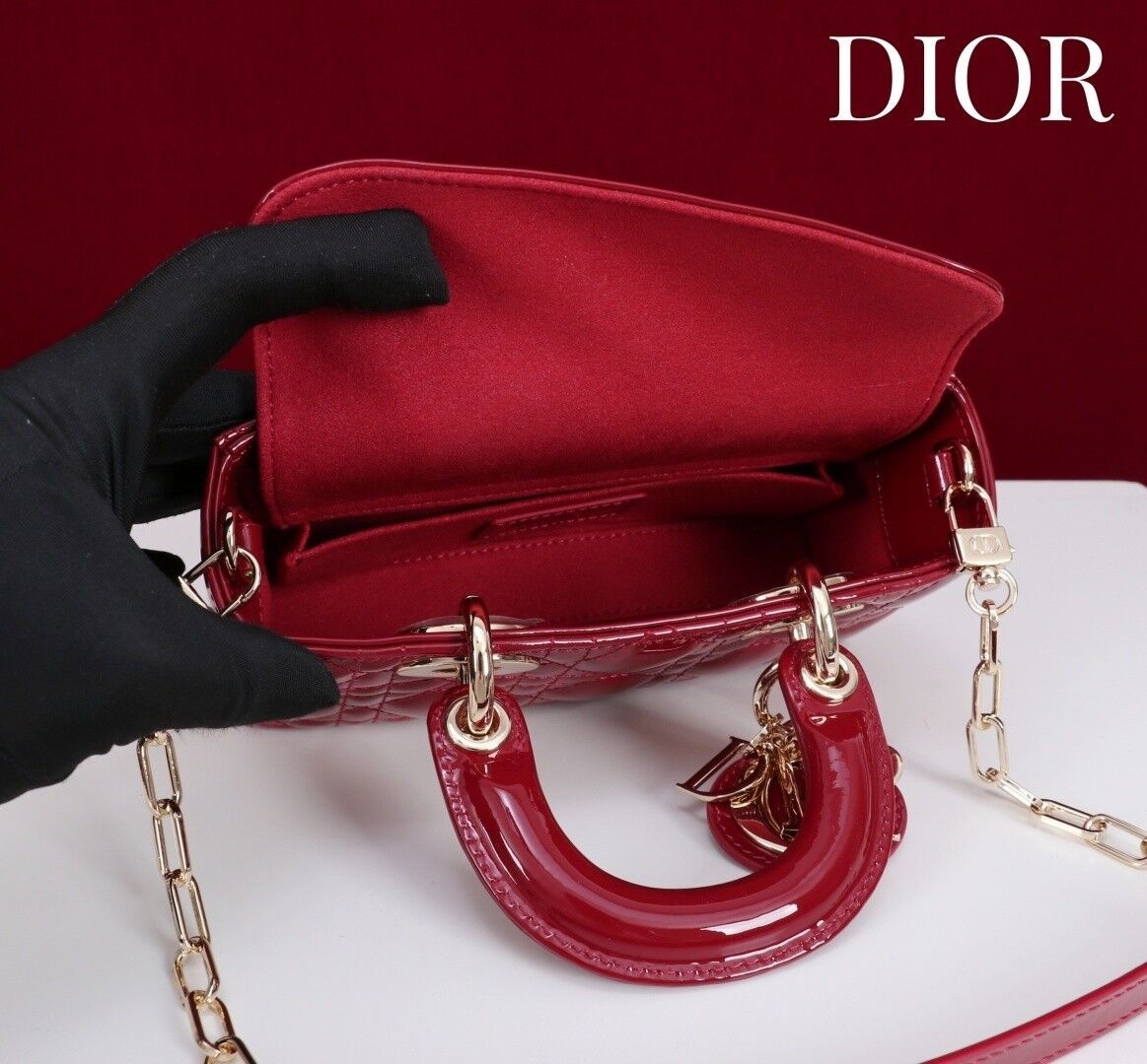 D*or mini lady d-joy bag 16x9x5cm