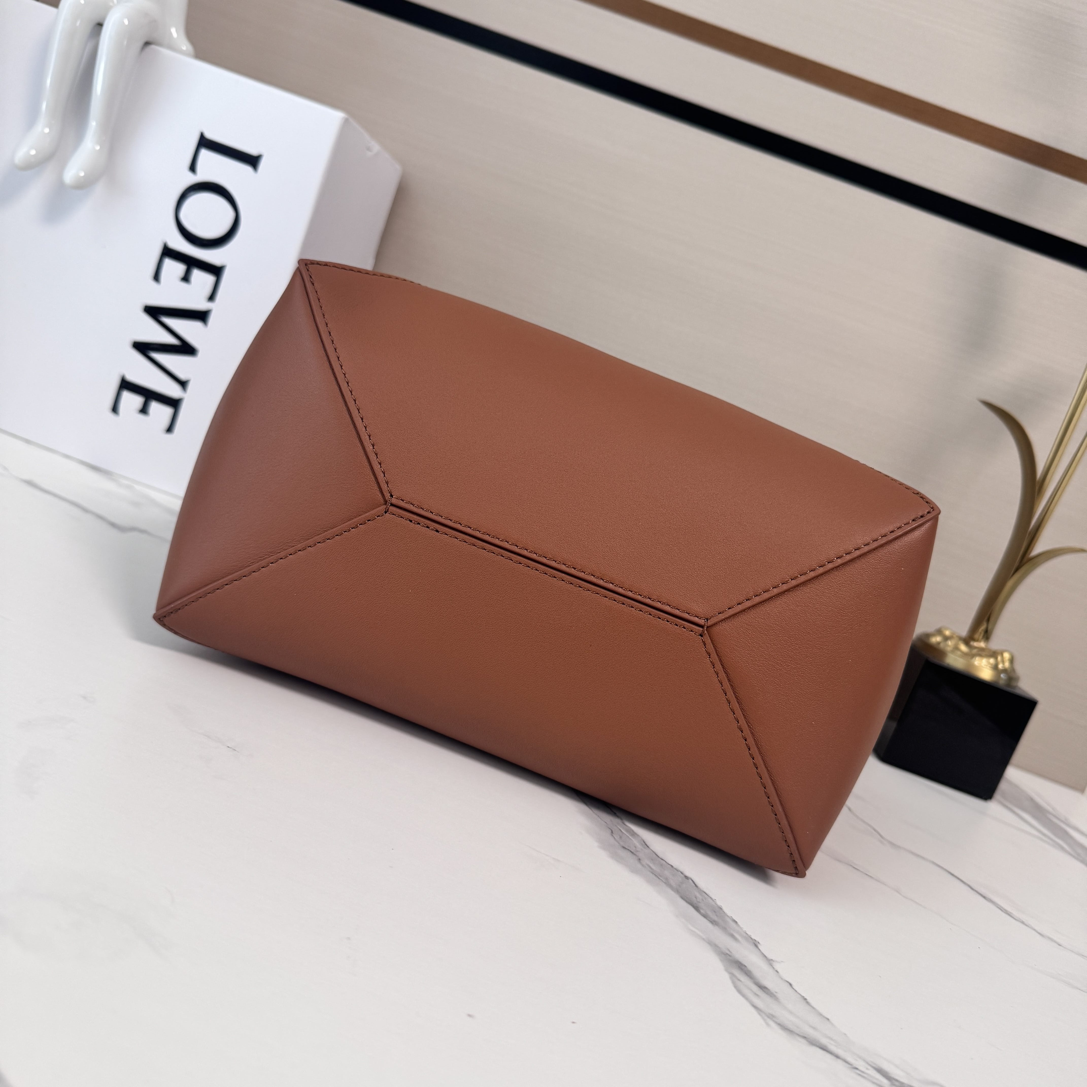 L0ew* x albers medium puzzle fold tote 25.5x14.5x31.5cm