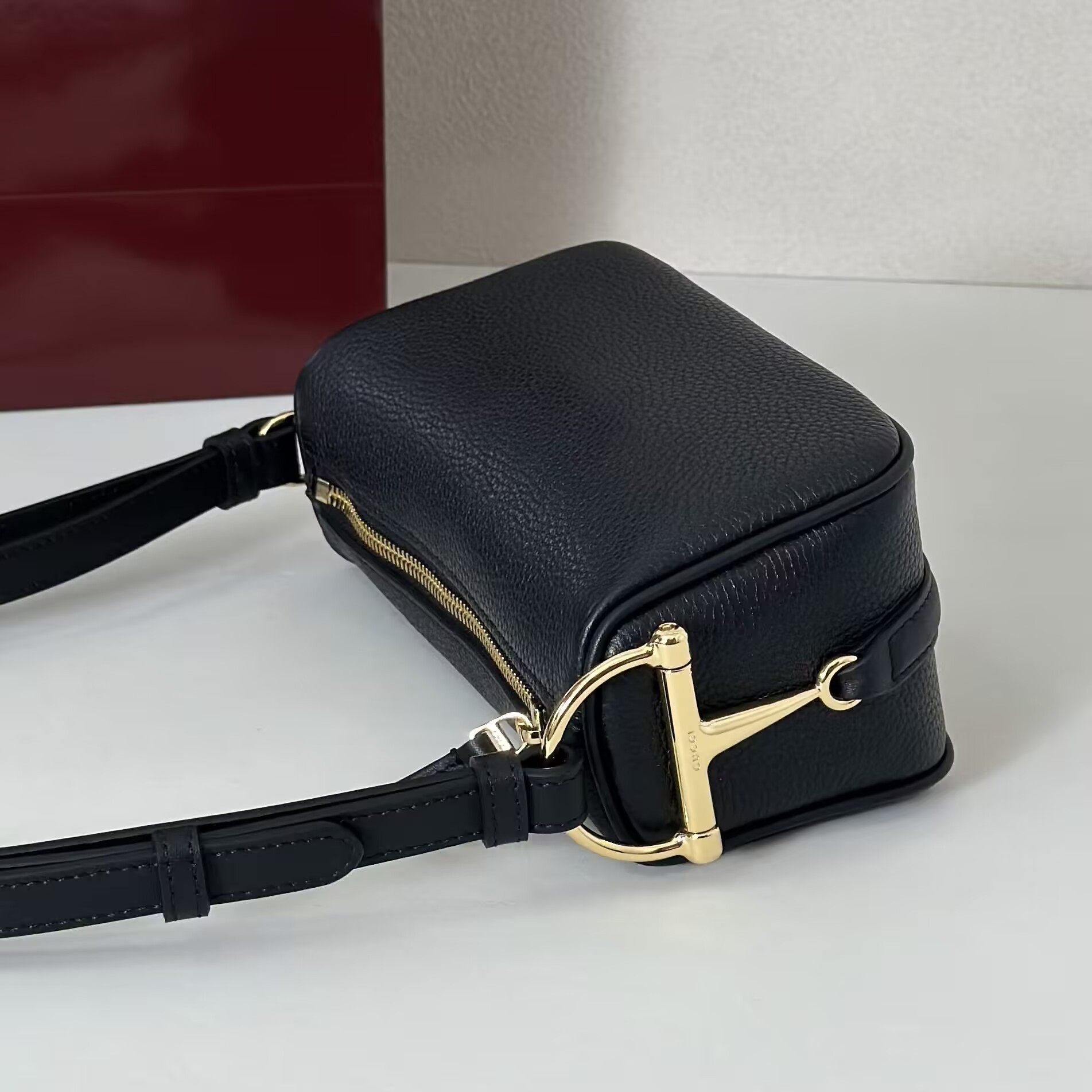 G*u*i half horsebit mini bag 19.5x10x8cm
