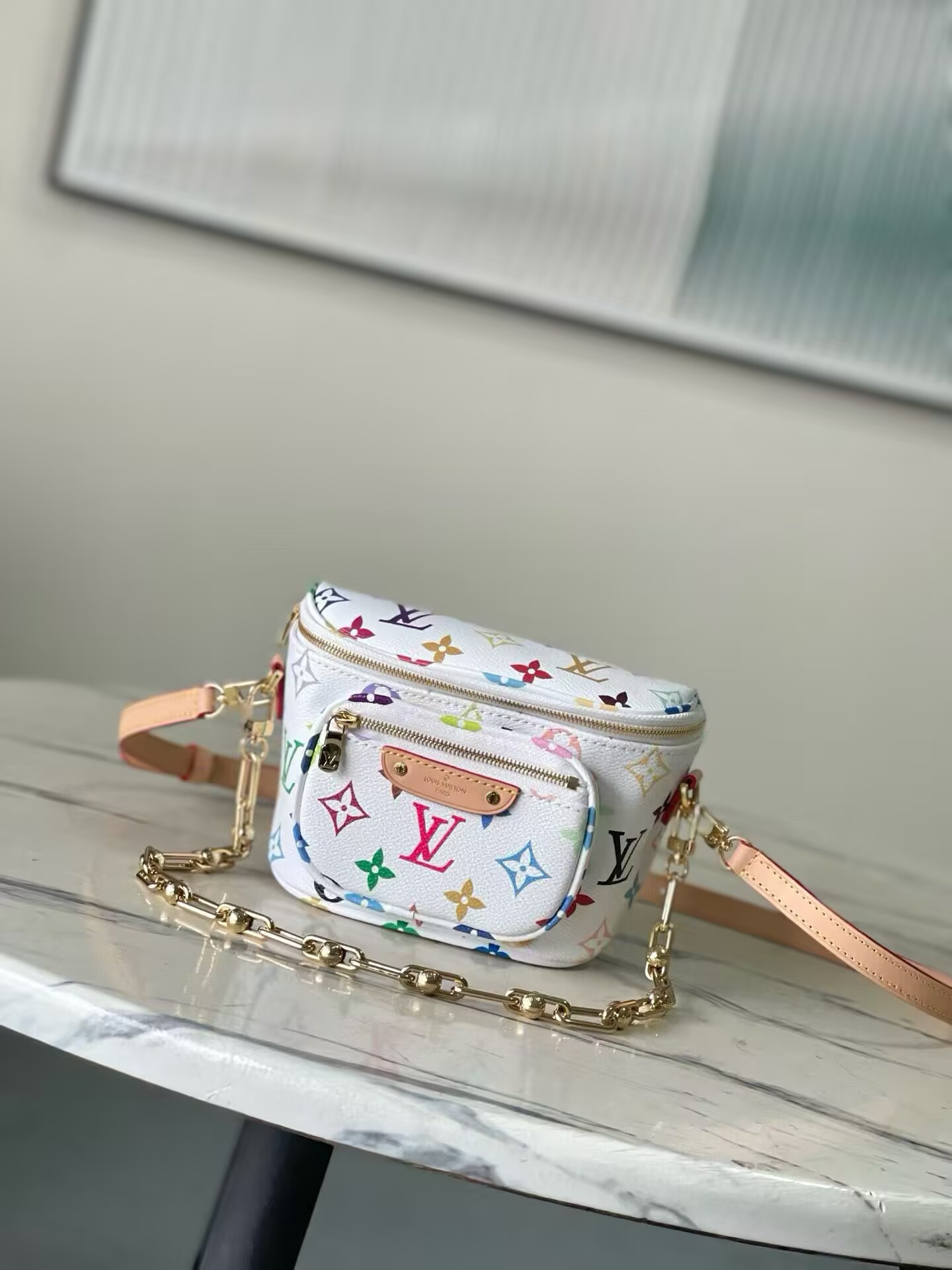 LV x TM Mini Bumbag M00130 17x12x9.5cm