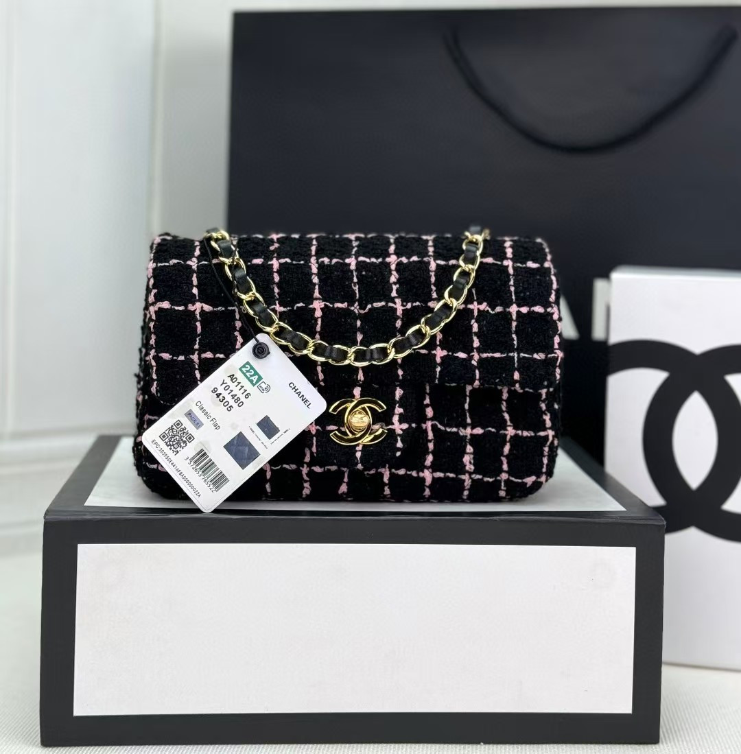 Ch*el MINI CLASSIC 11.12 HANDBAG 20 12 × 20 × 6 cm