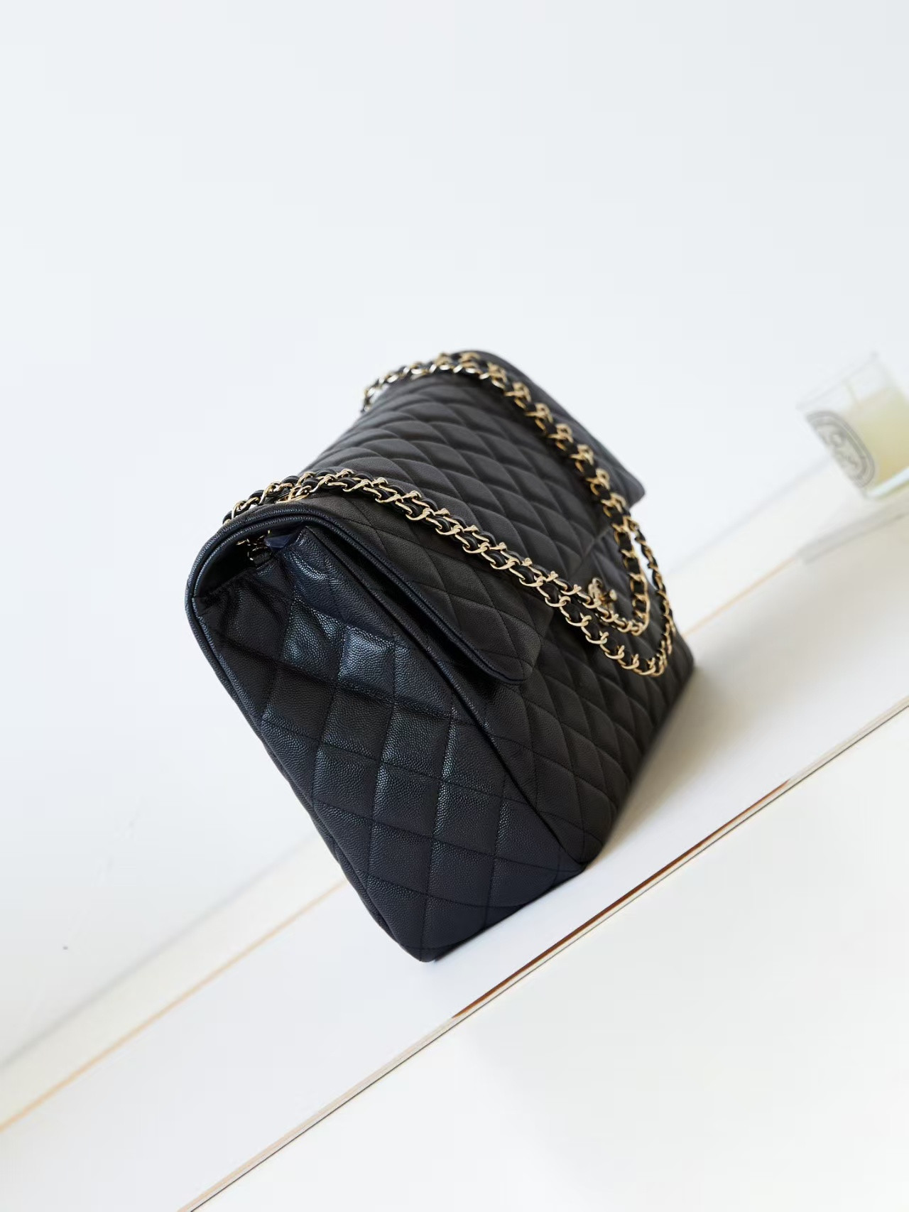 Ch*el classic flap handbag cf 38x27x12cm