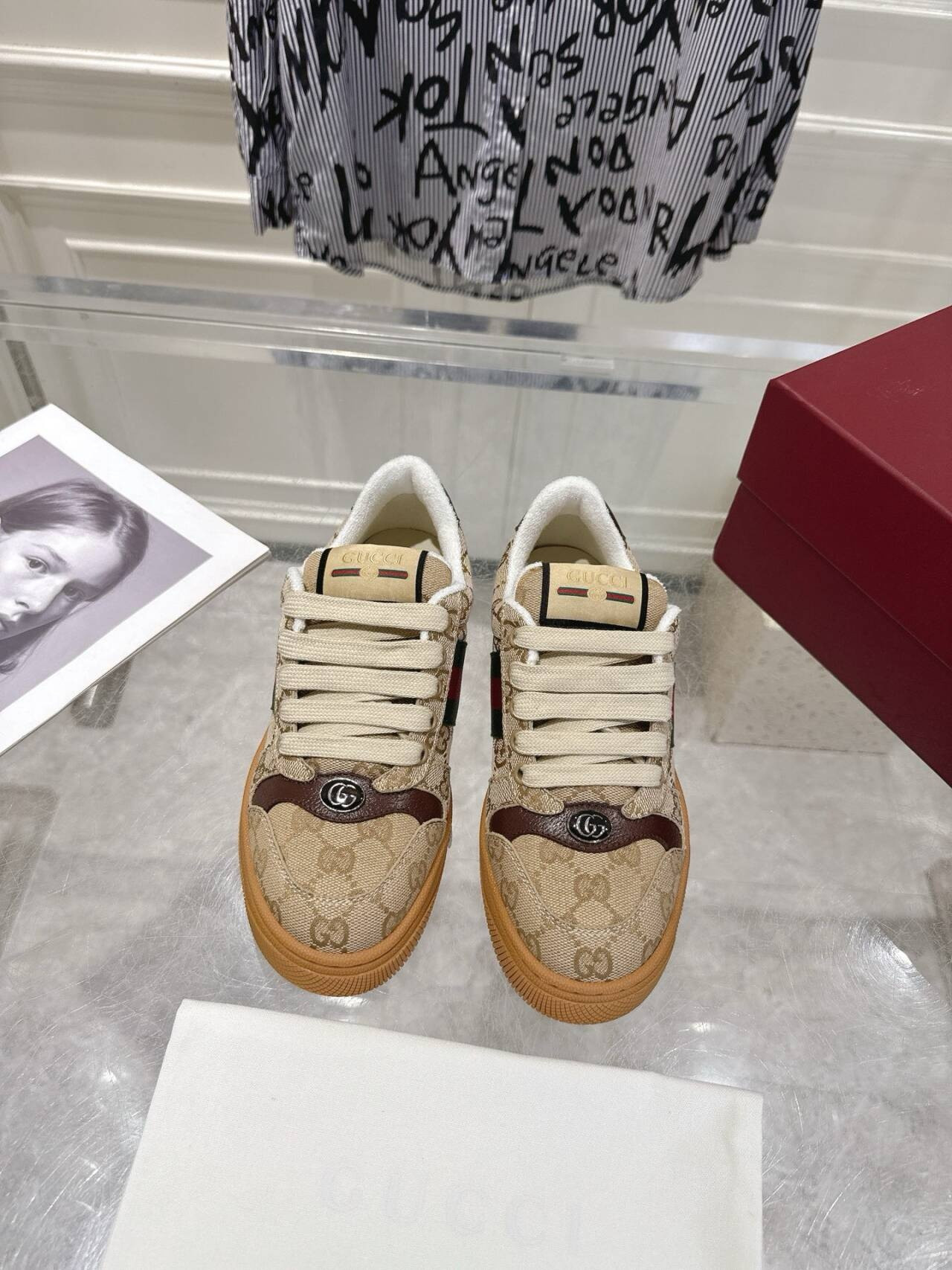 ua G*u*i screener sneakers