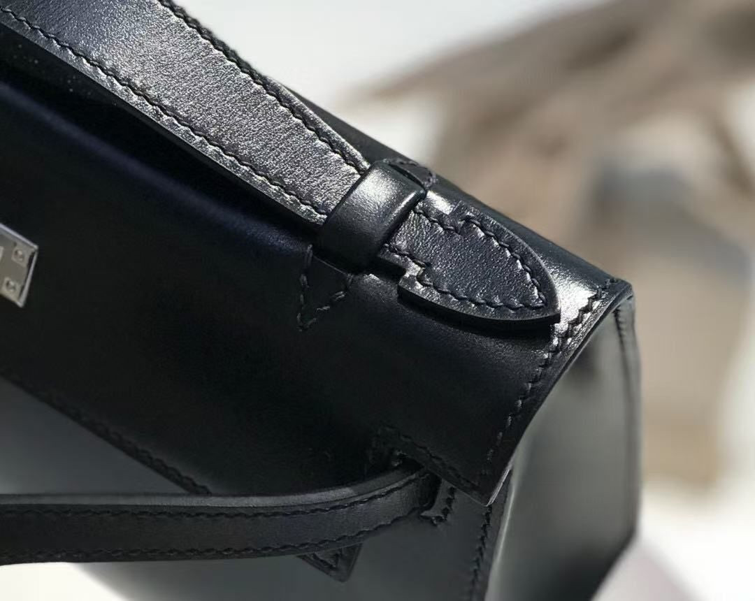 Hermès Kelly 22 Mini Box Leather 22x7x13cm