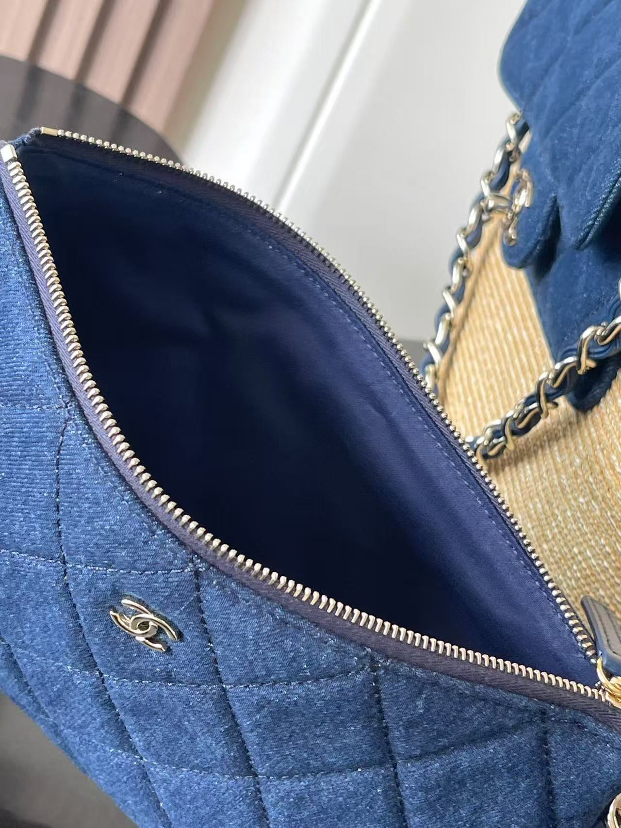 Ch*el shopping bag 26x54x18cm