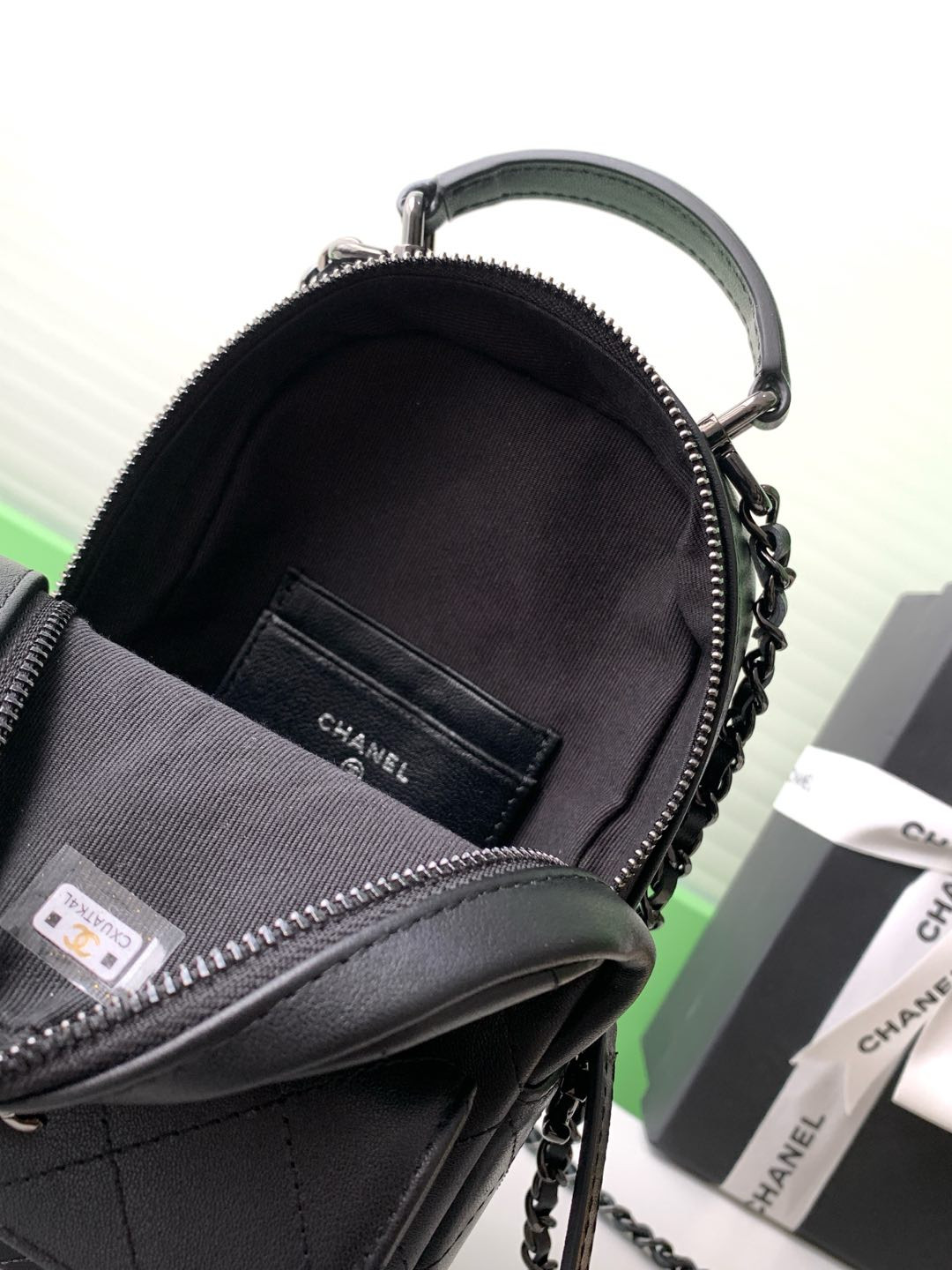 Ch*el mini backpack 18x13x9cm
