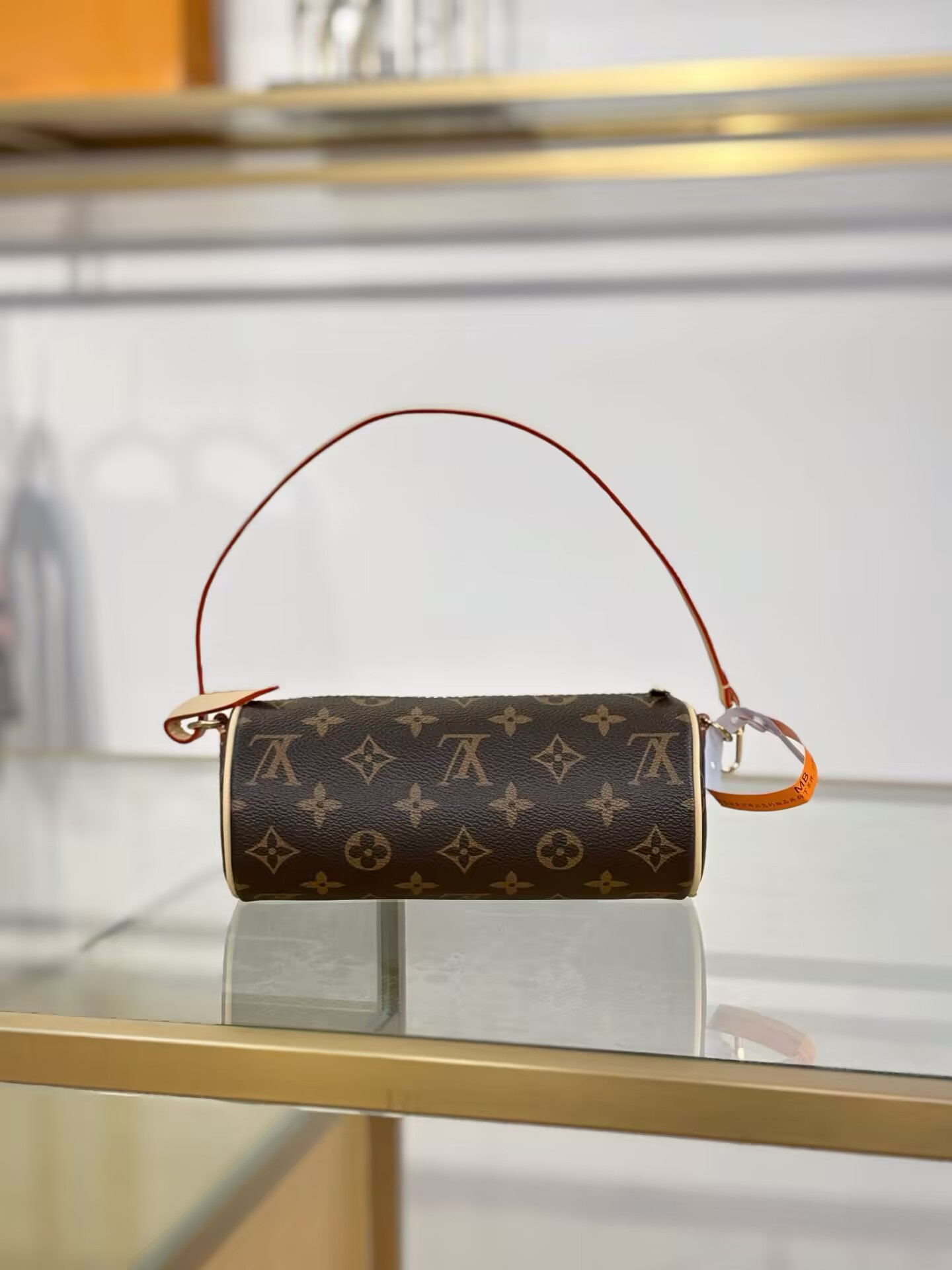 LV Pochette Papillon M25703 20x8.5x8.5cm