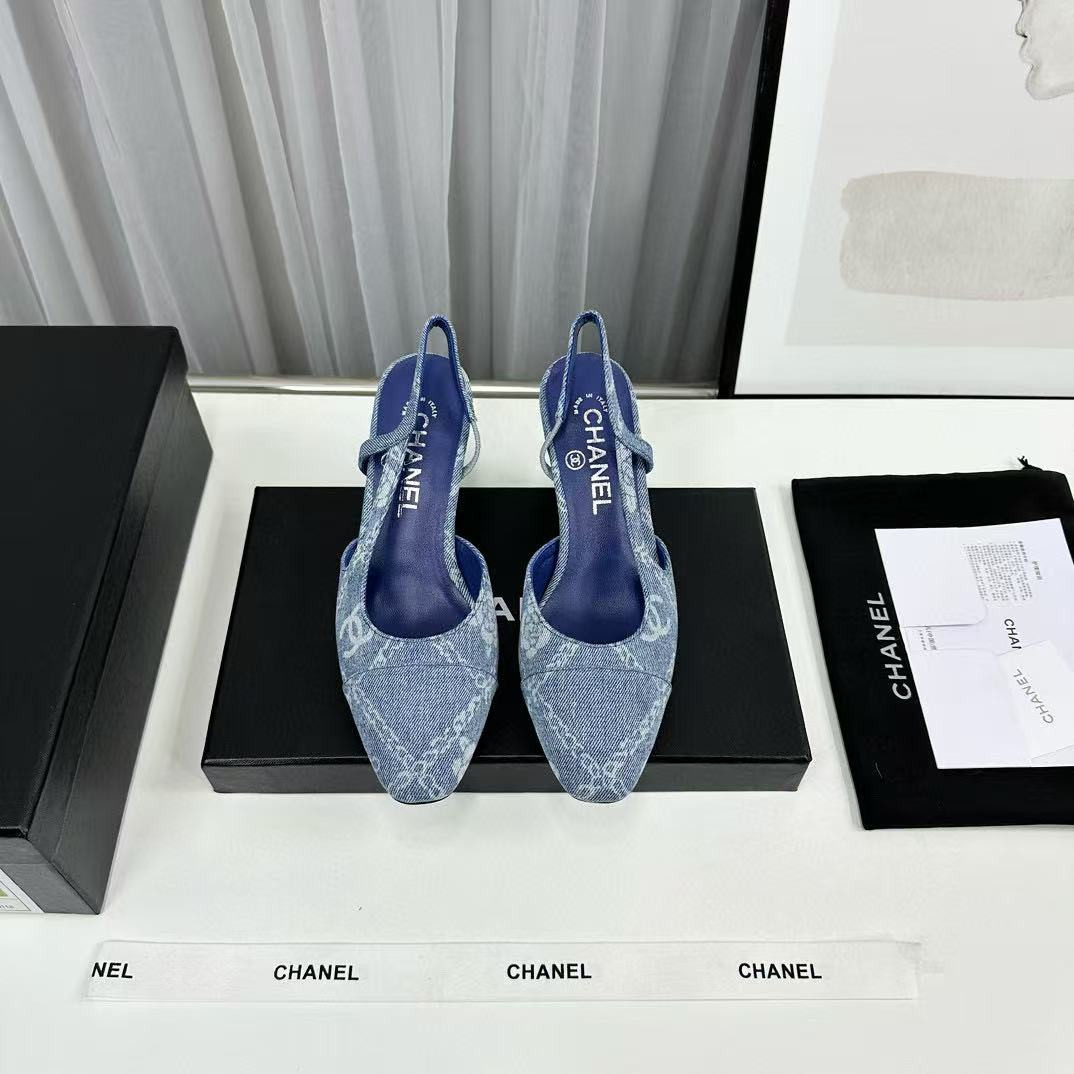 UA Ch*el SLINGBACKS
