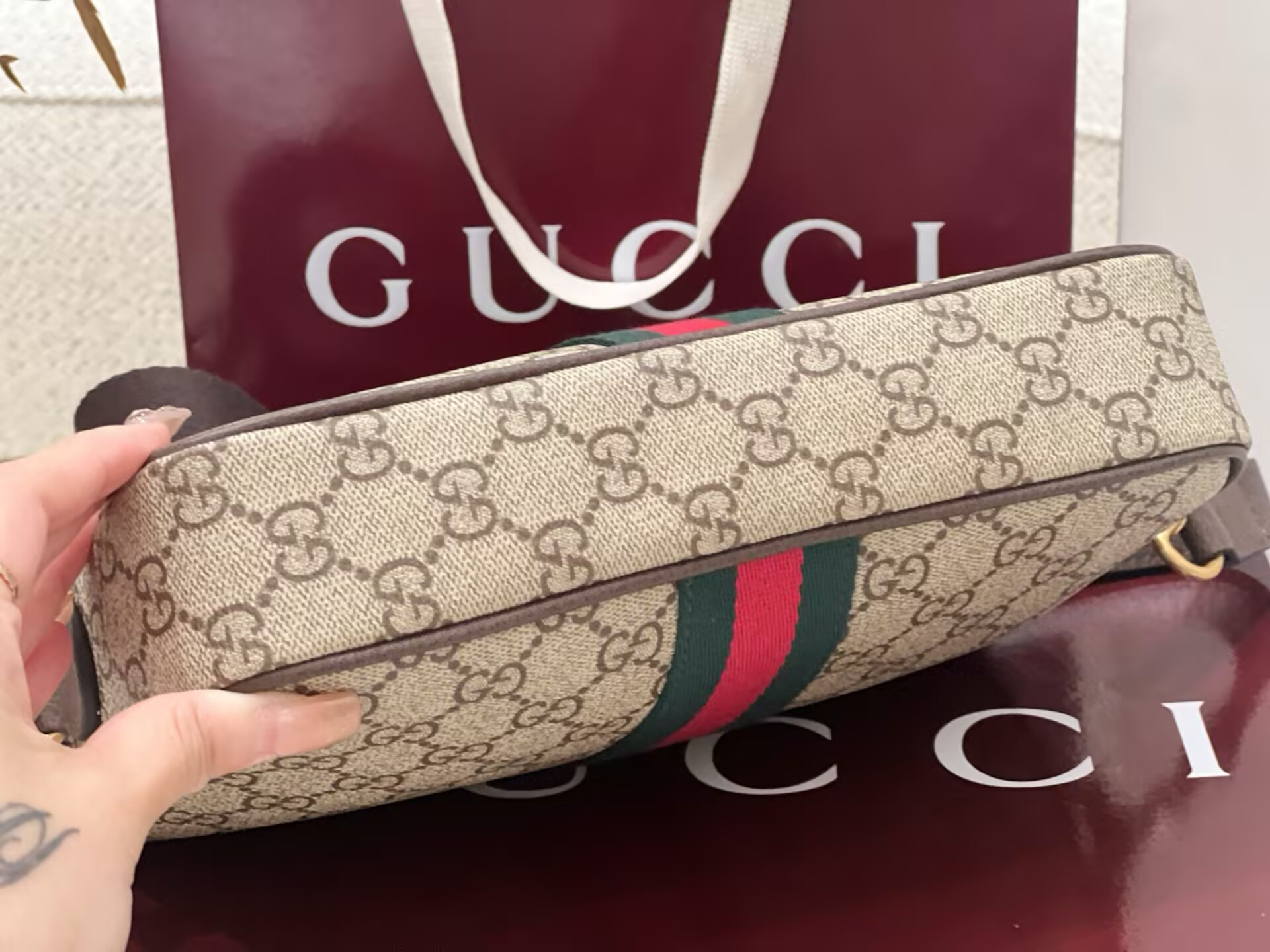 G*u*i ophidia small crossbody bag 24x15x7cm
