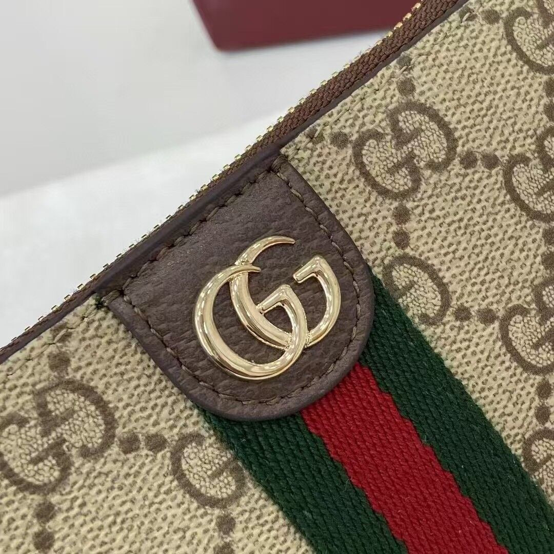 G*u*i ophidia zip key pouch