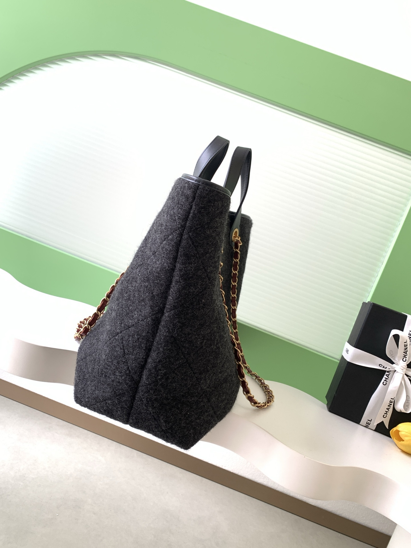 Ch*el maxi shopping bag 32x60x17cm