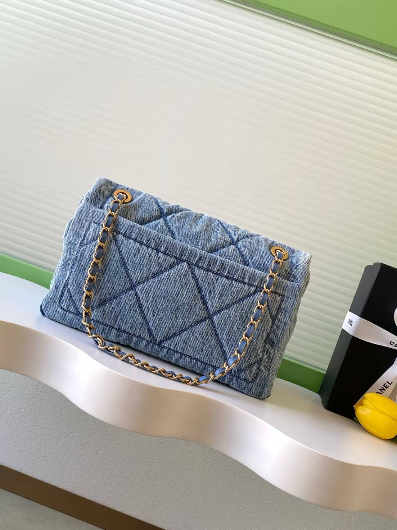 Ch*el flap bag 28x18x10cm