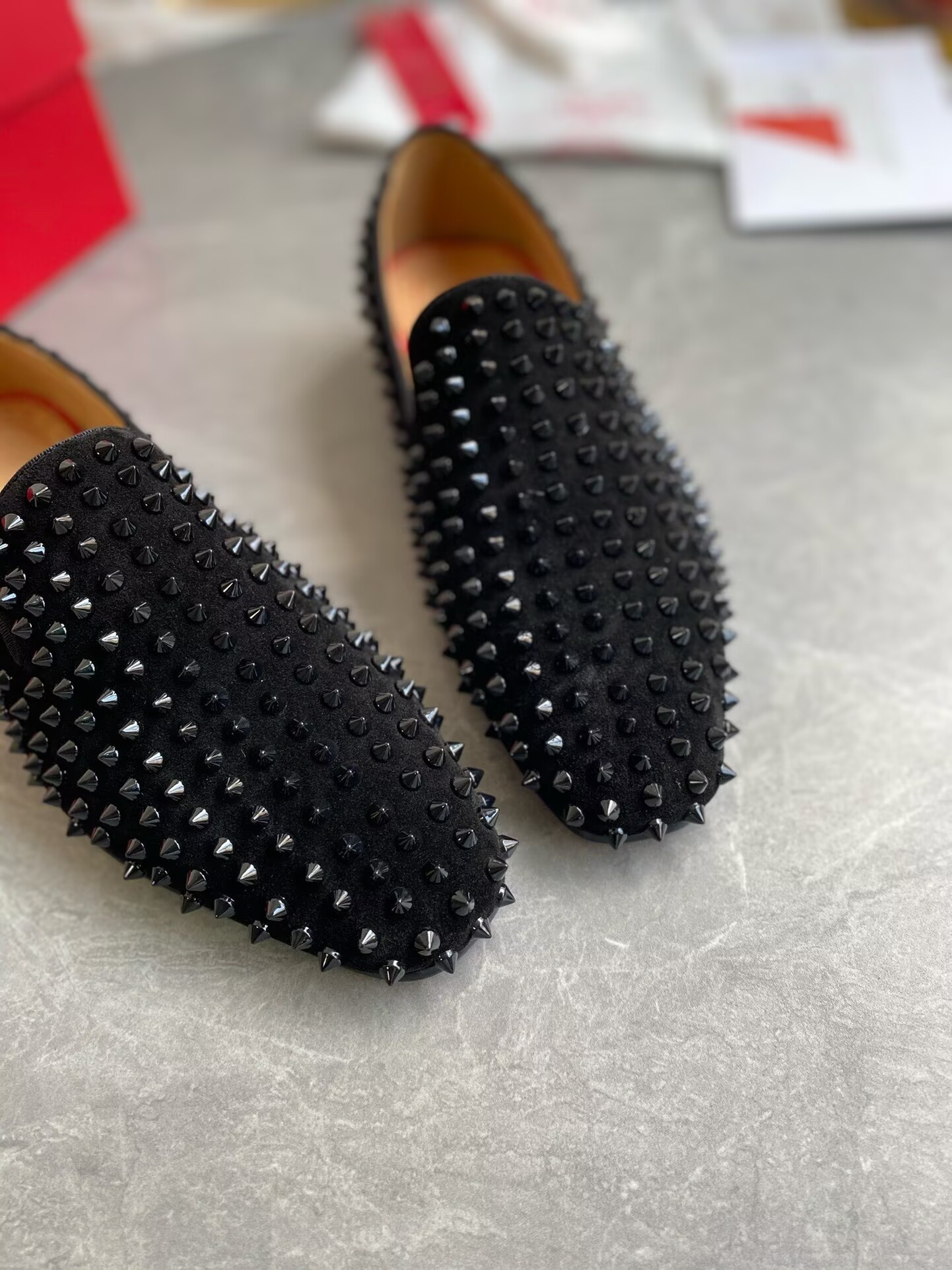 ua Ch**an louboutin loafers