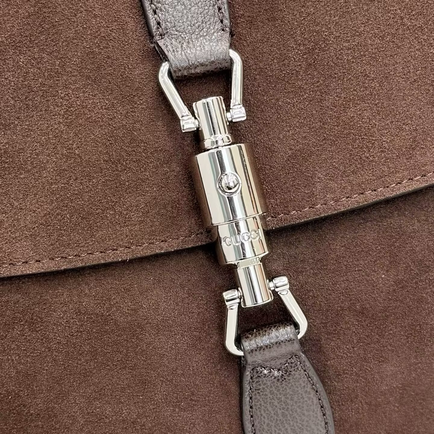 G*u*i jackie flap large crossbody bag without box 43x29x5cm