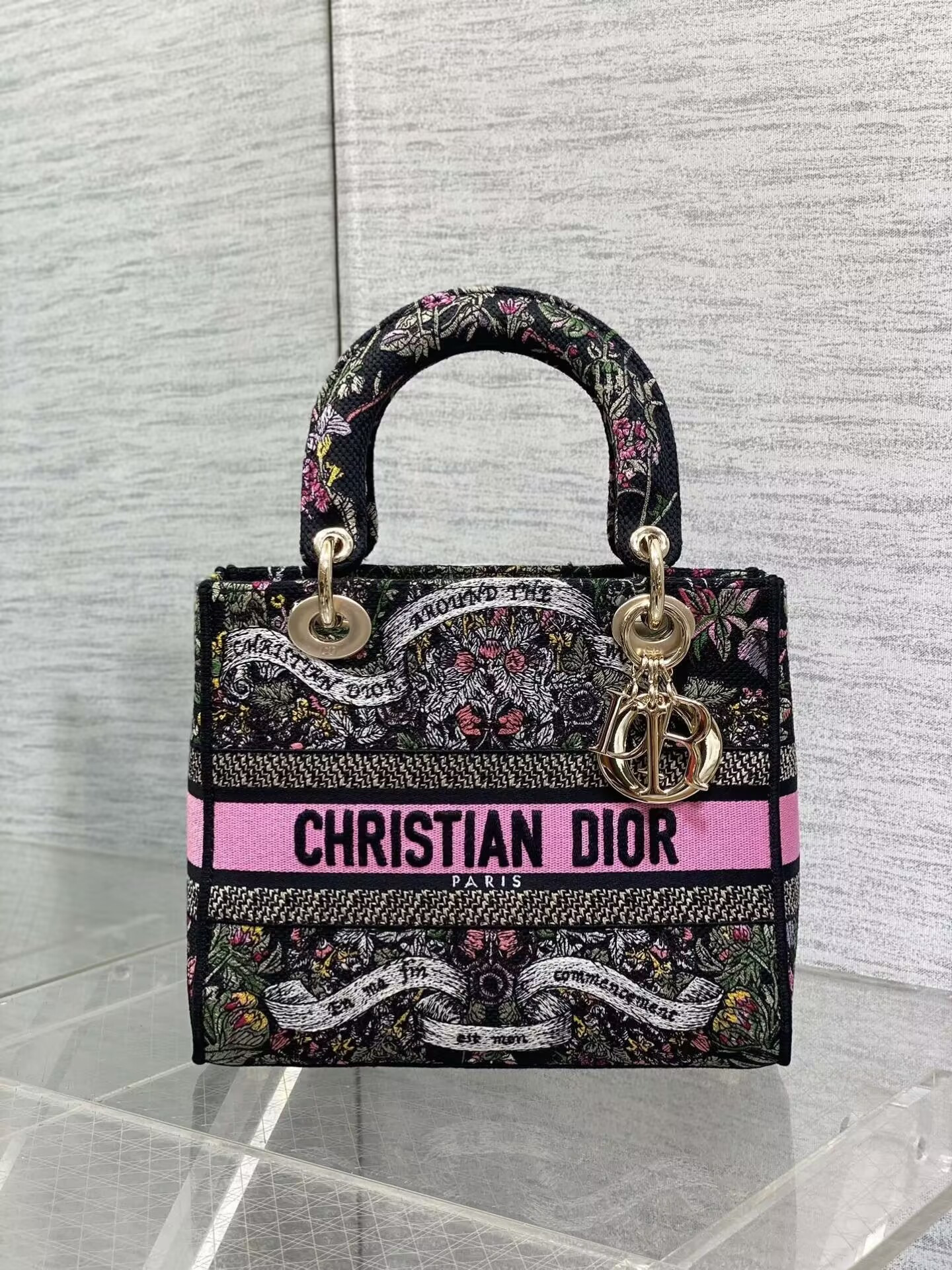 MEDIUM D*0r LADY D-LITE BAG 24 x 20 x 11 cm