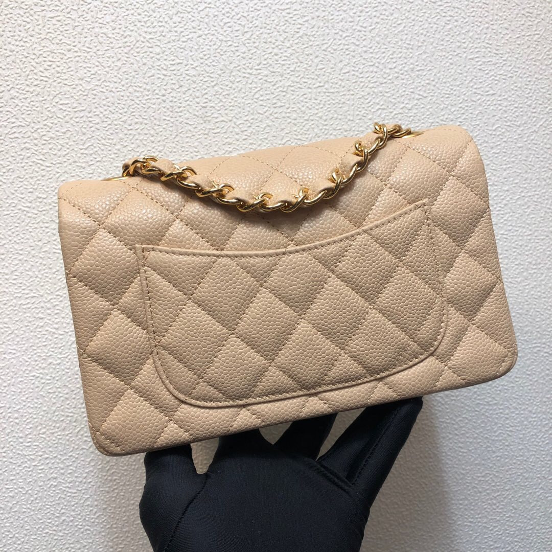 Ch*el MINI FLAP BAG 12 × 20 × 6 cm