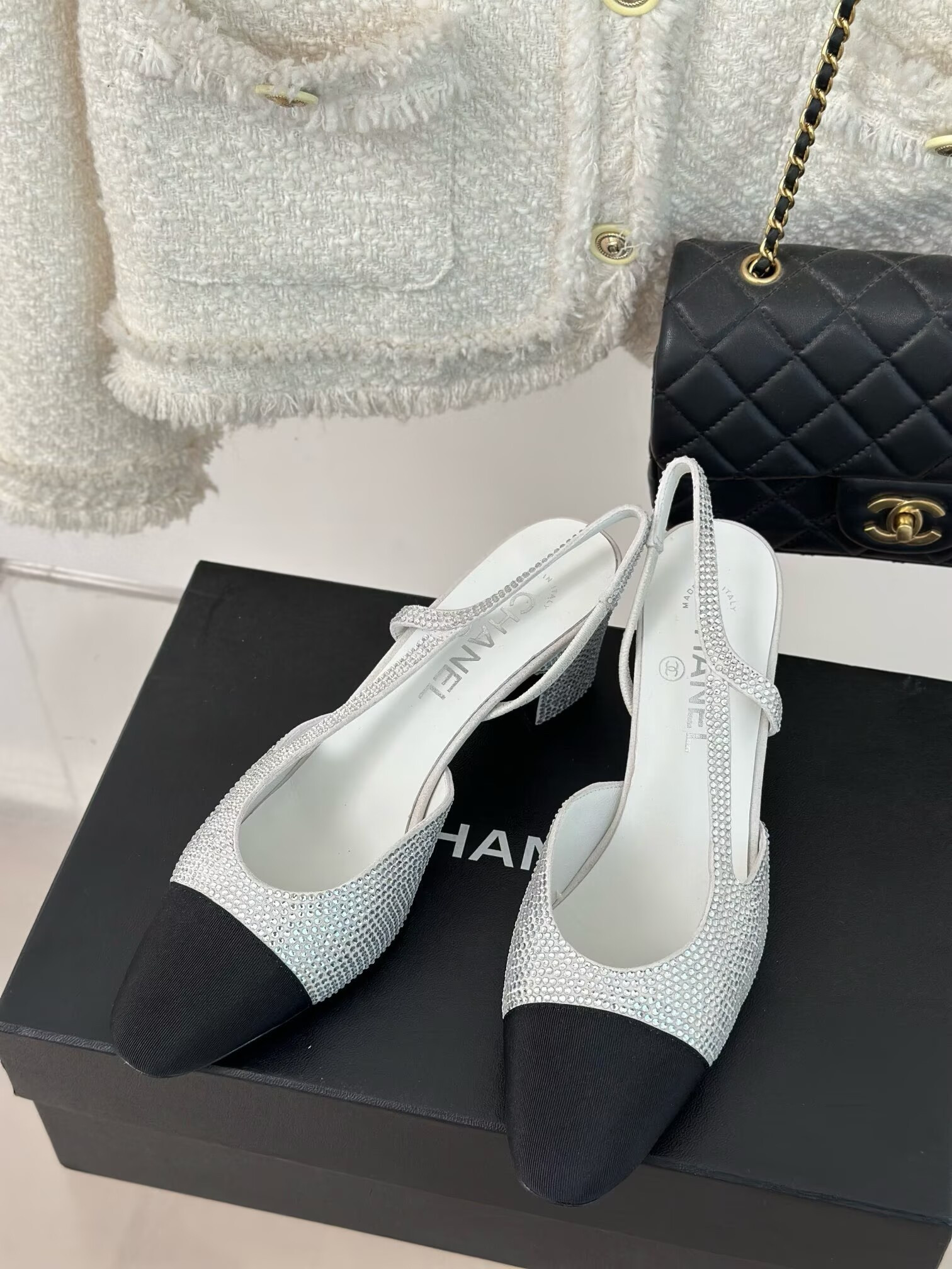 ua ch*el slingbacks(cusT0mized, no exchange no return, about 10 days)