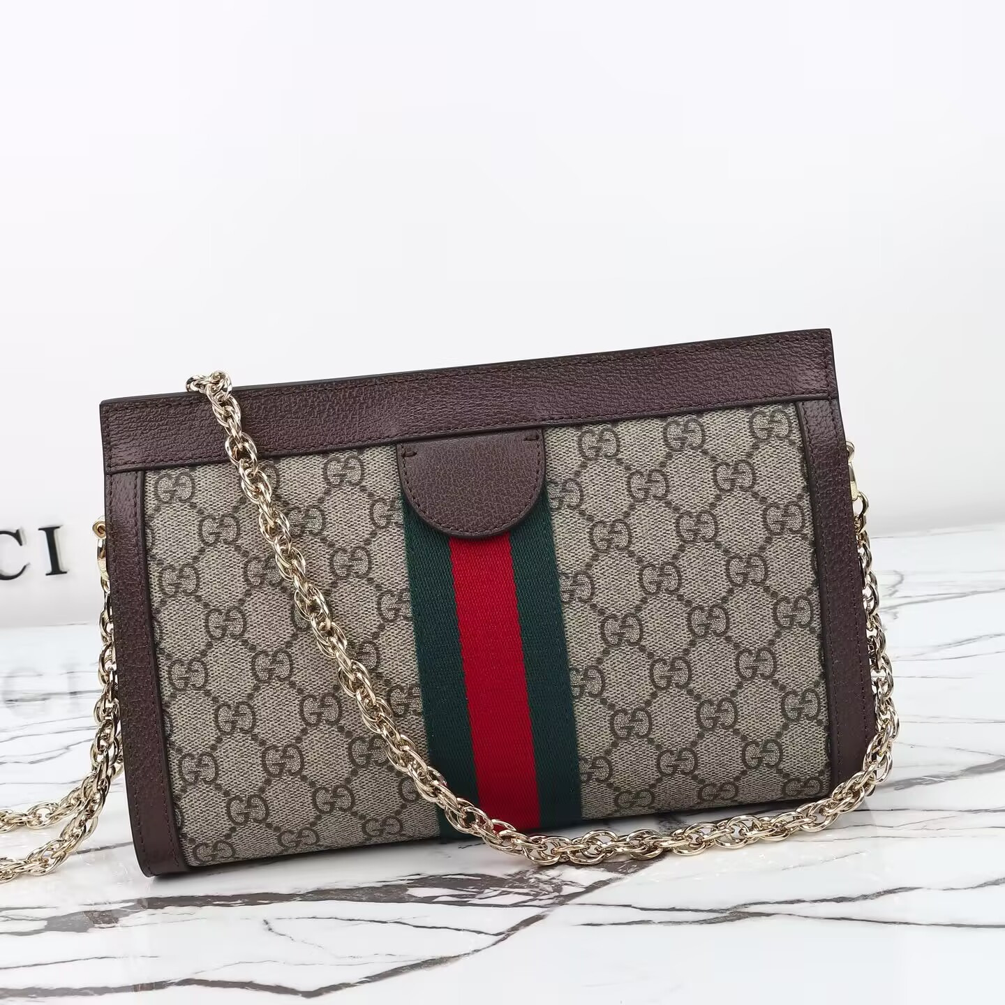 G*u*i ophidia medium shoulder bag 26x17.5x8cm