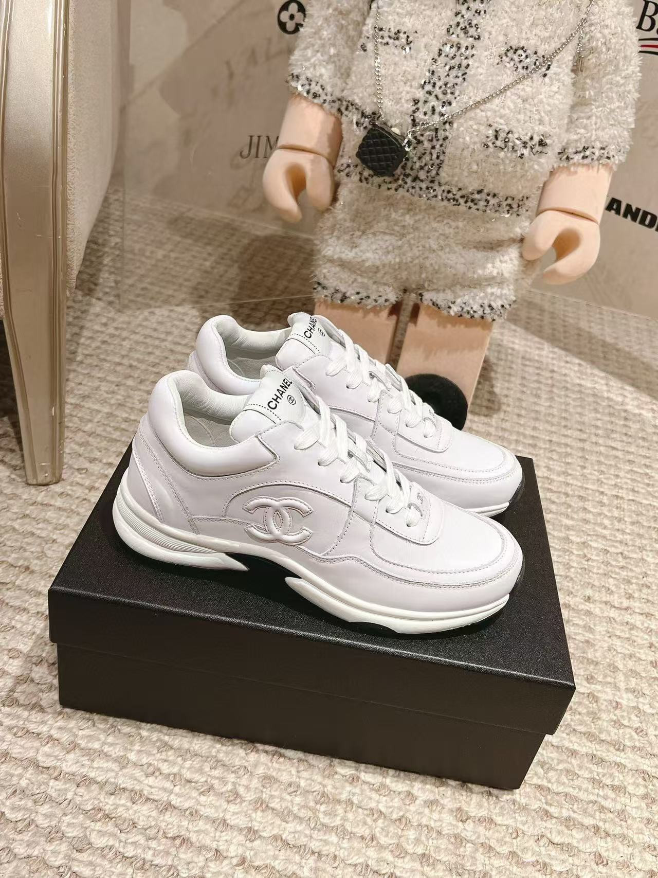 UA Ch*el SNEAKERS Fabric